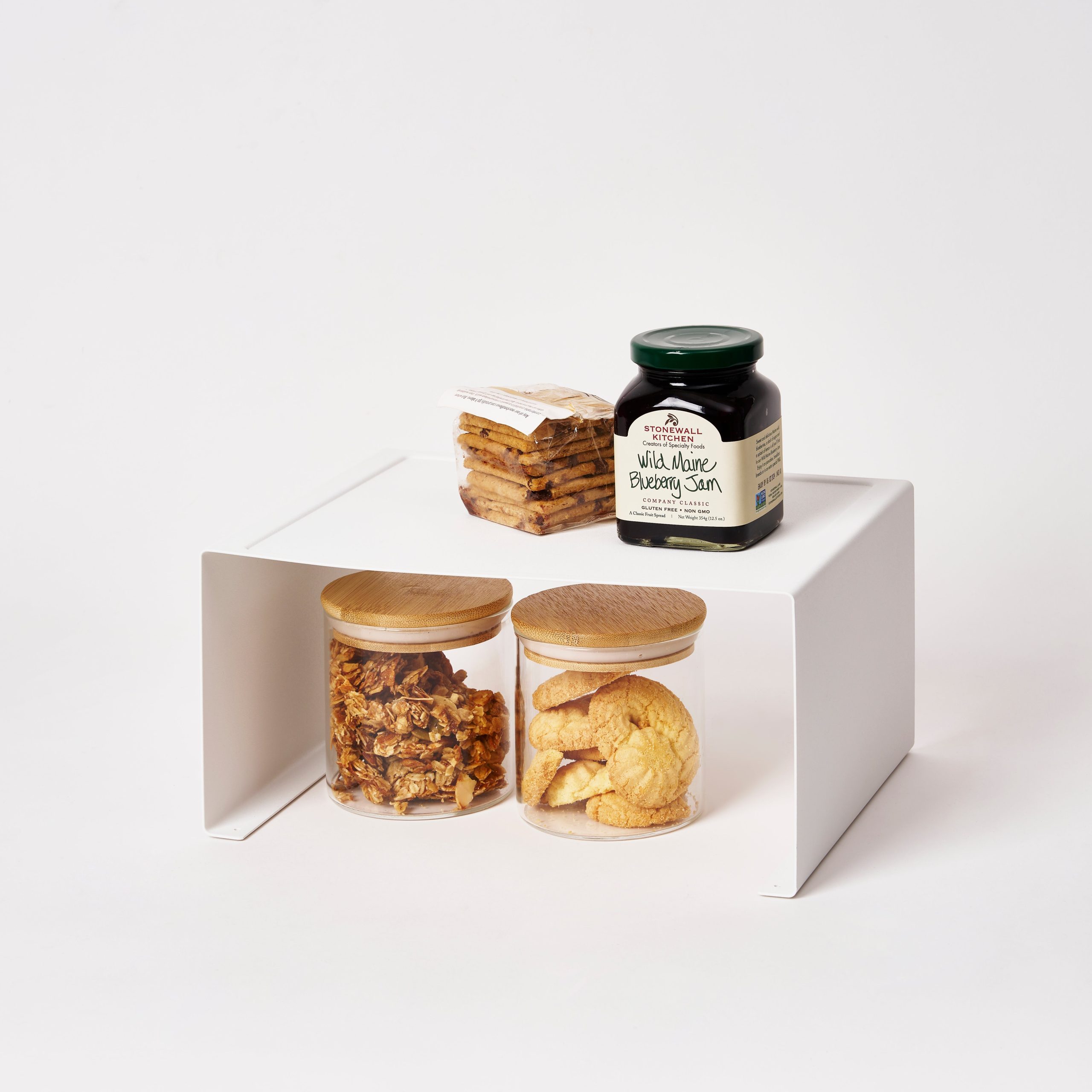 Stackable Countertop Shelf - Two Sizes - Steel - Image 17