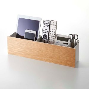 Desk Organizer - Large - Steel + Wood