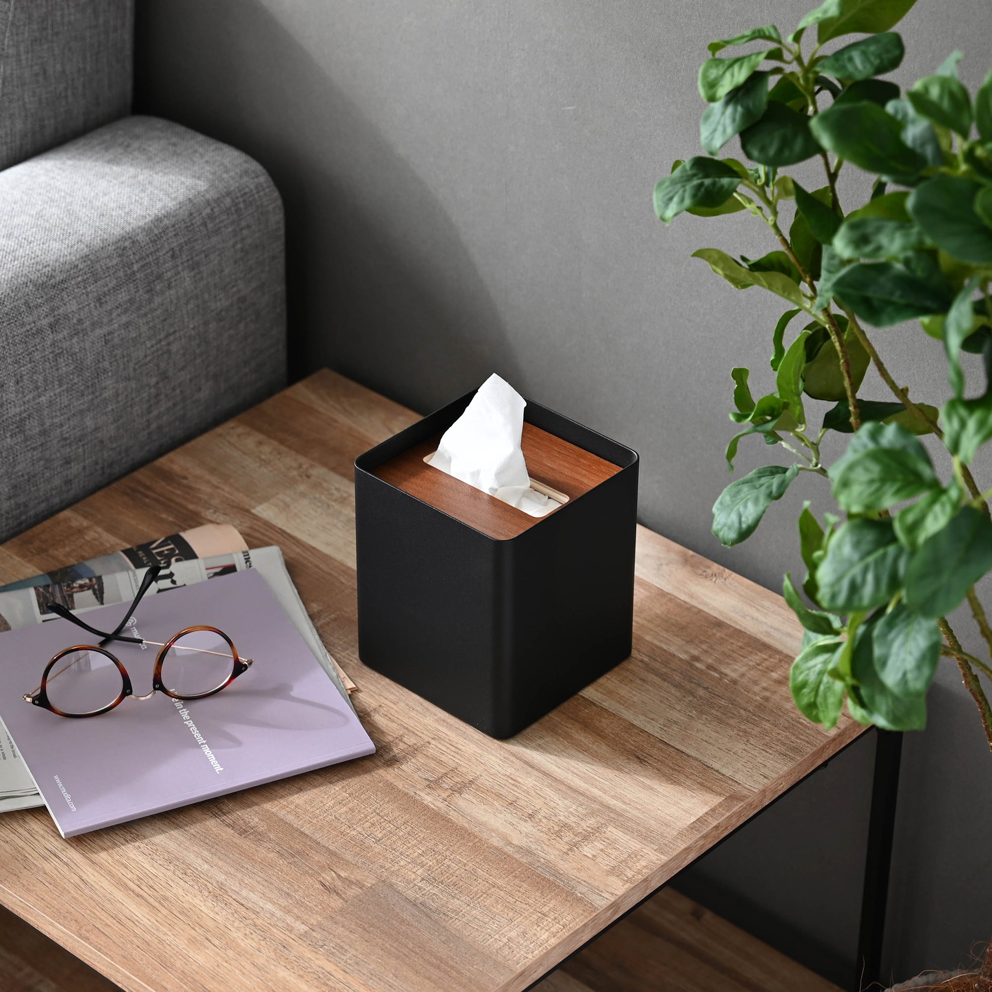 Tissue Box Cover - Square - Steel - Image 12