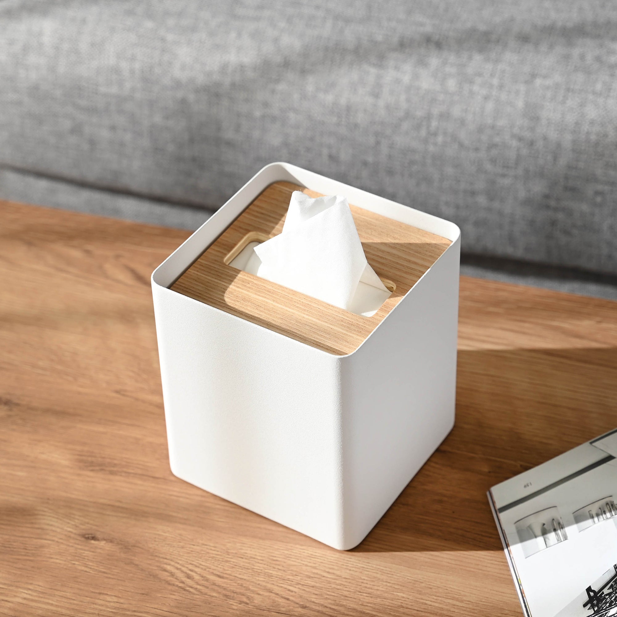 Tissue Box Cover - Square - Steel - Image 9