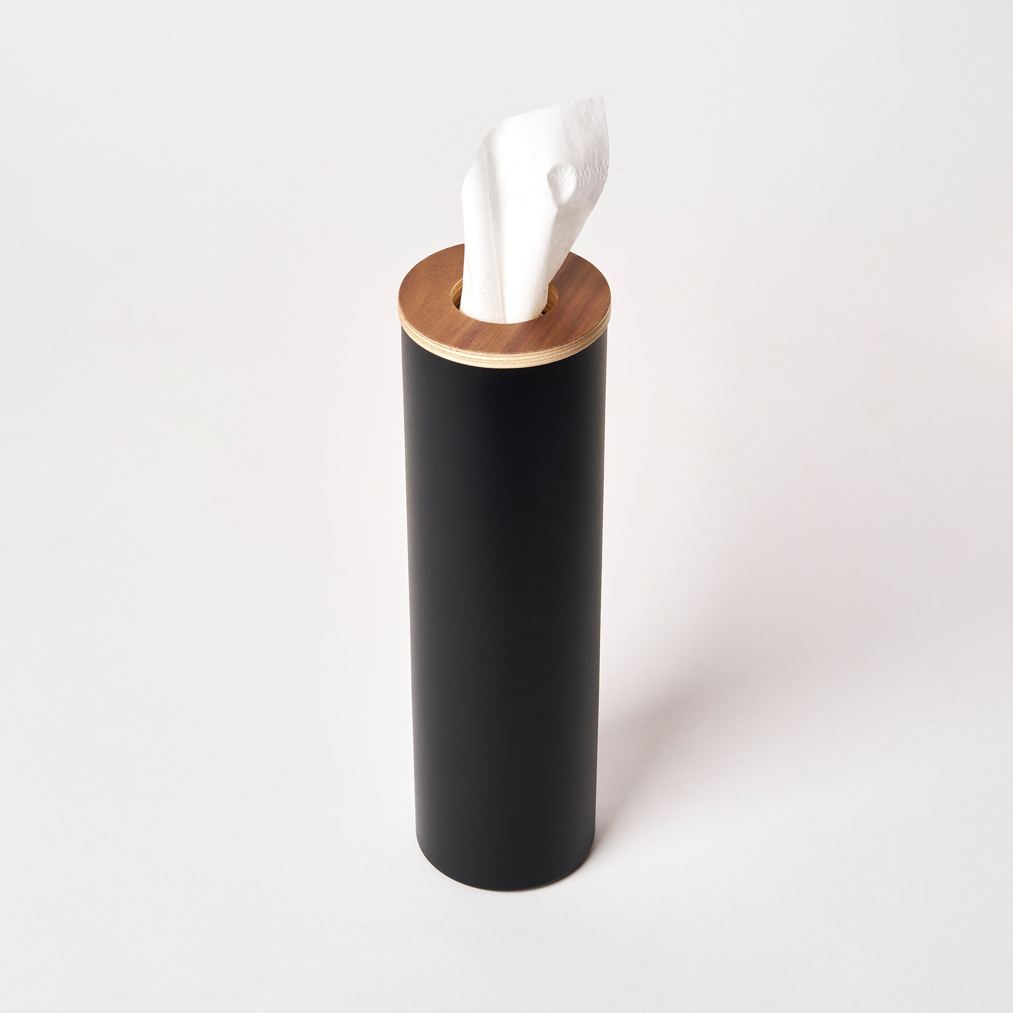 Round Tissue Case - Steel + Wood - Image 10