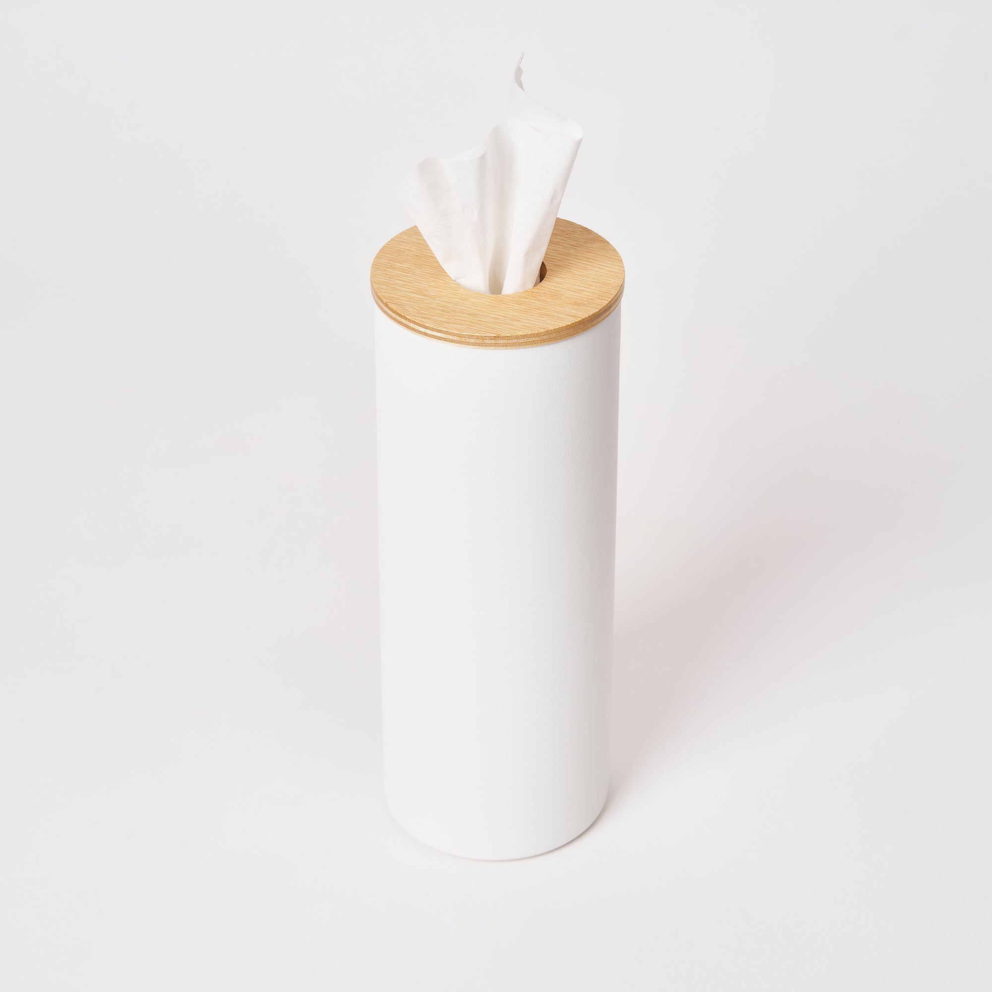 Round Tissue Case - Steel + Wood - Image 19