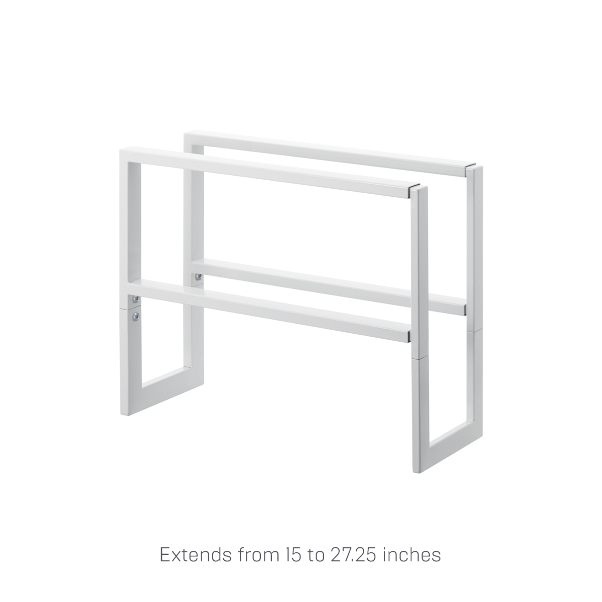 Two-Tier Expandable Shoe Rack (11.8 H) - Steel - Image 4