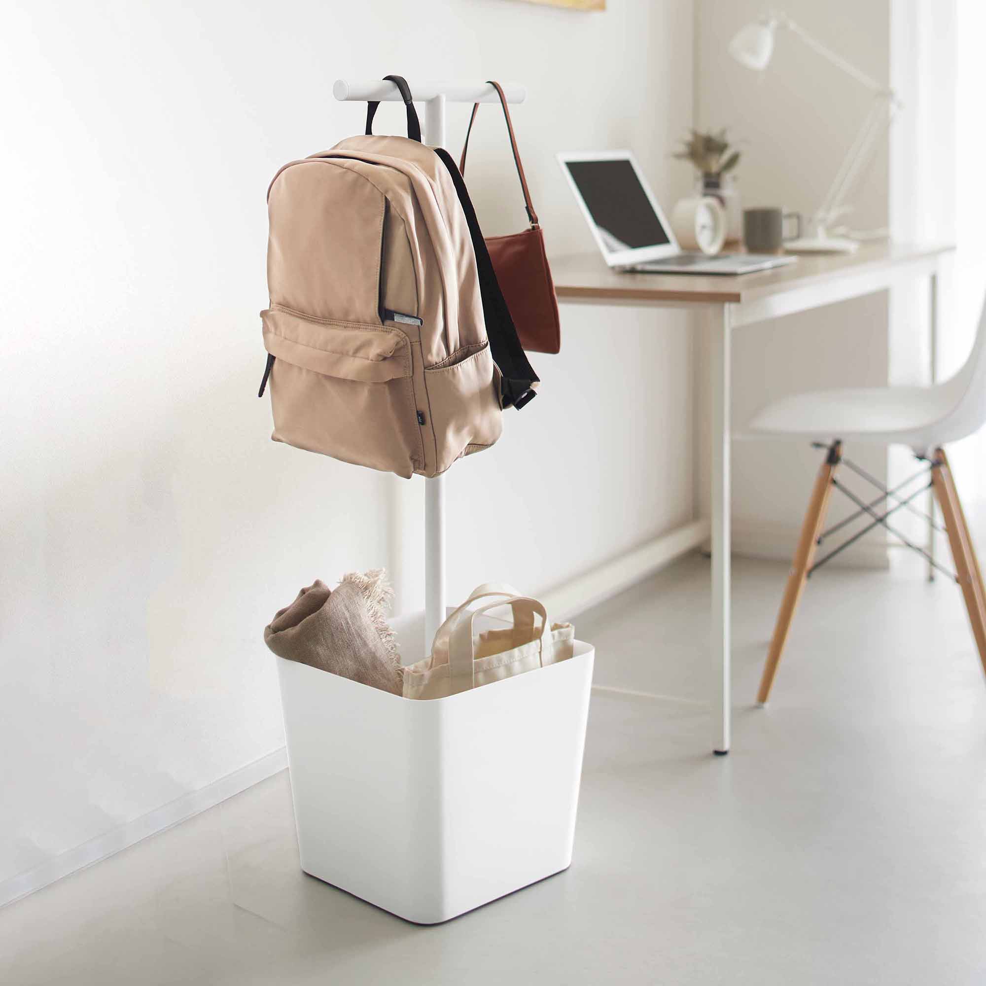 Backpack Stand With Cubby - Steel - Image 3