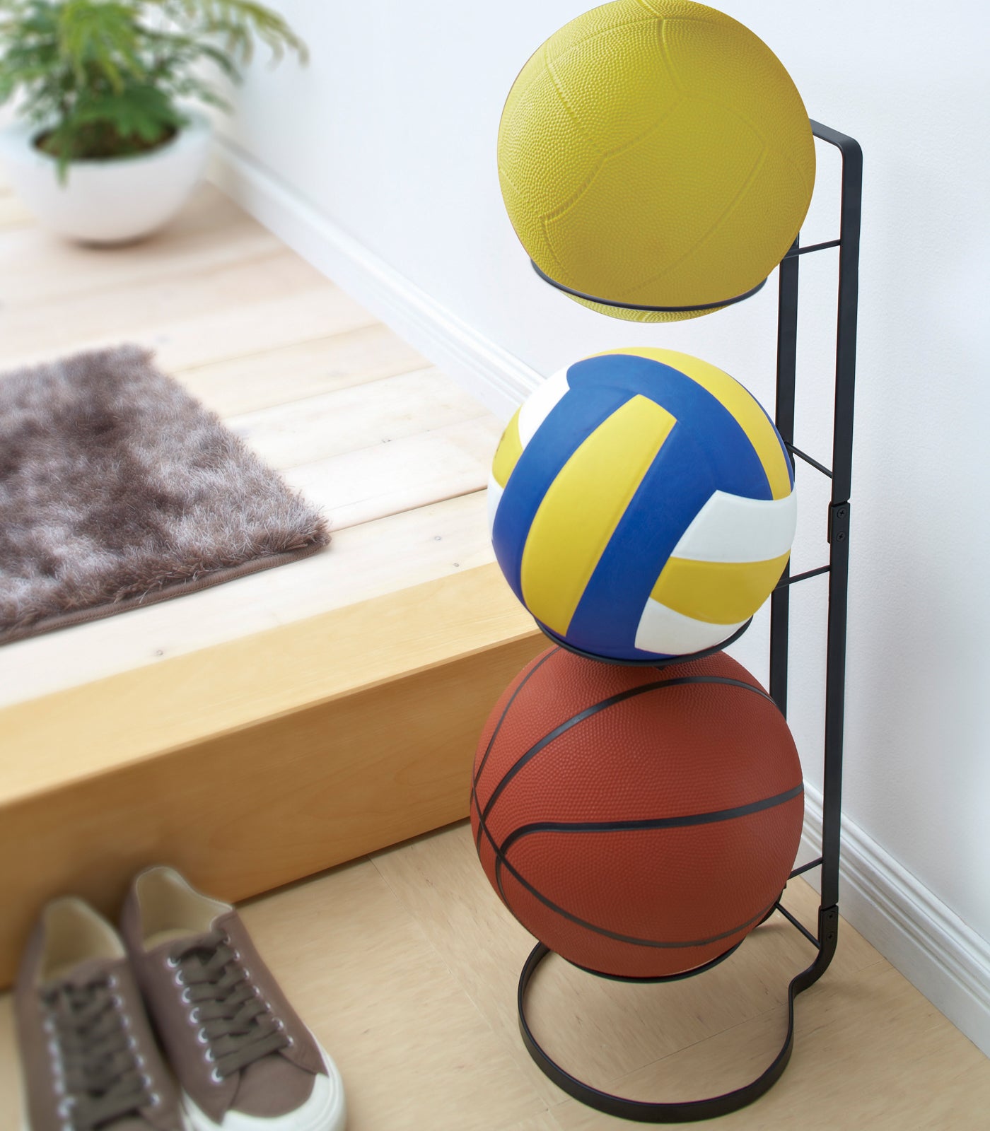 Sports Ball Stand - Steel - Image 2