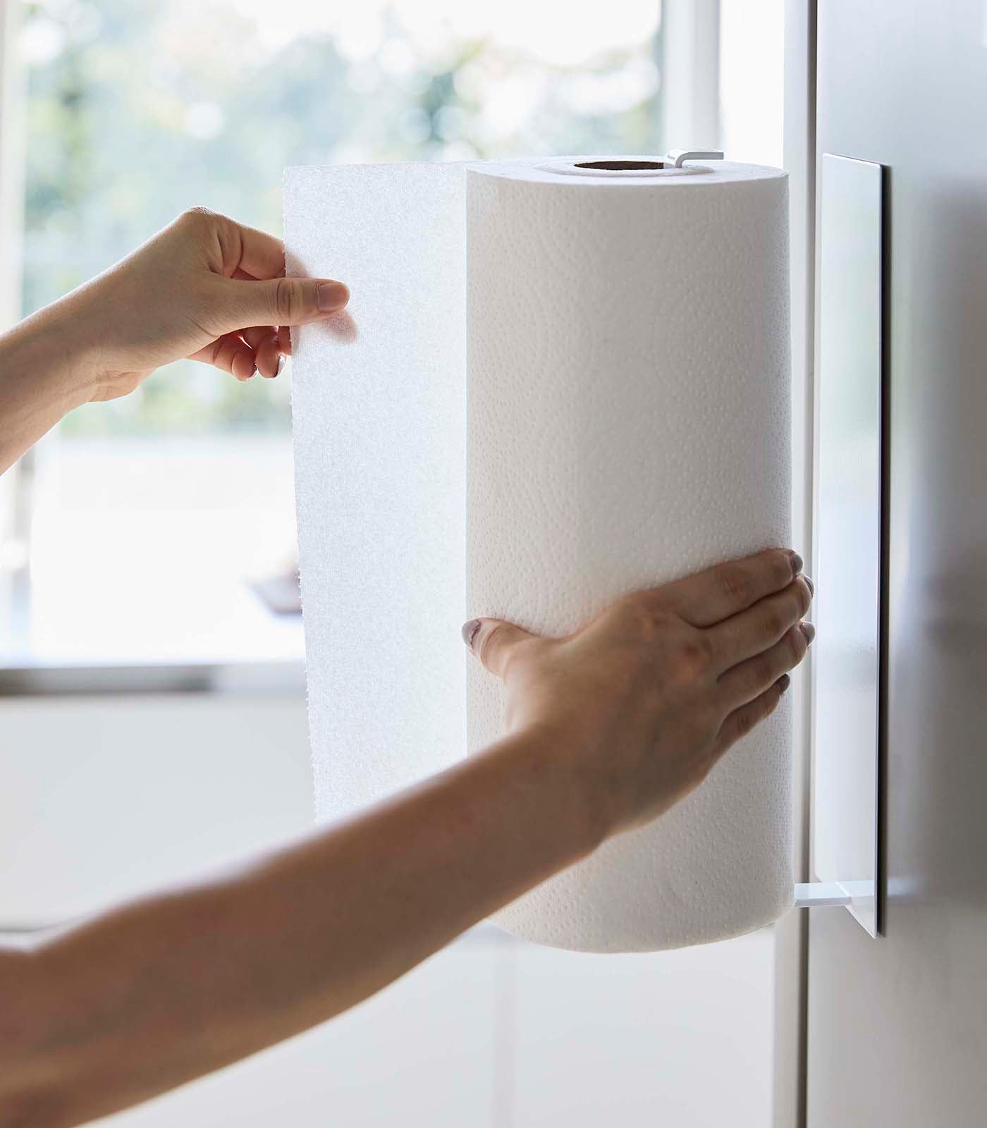 Magnetic Paper Towel Holder - Steel - Image 5