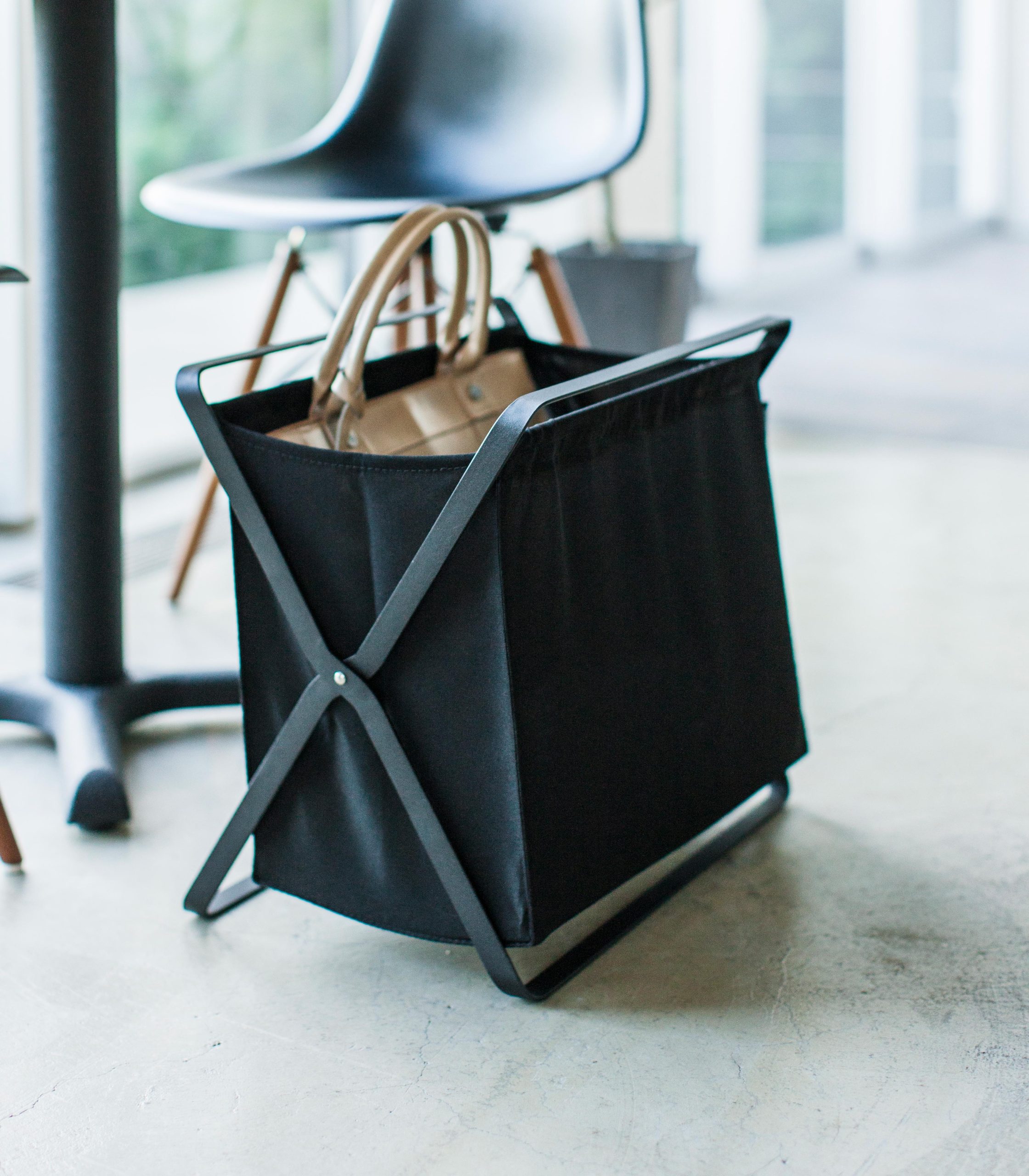 Folding Storage Bin (16 H) - Steel