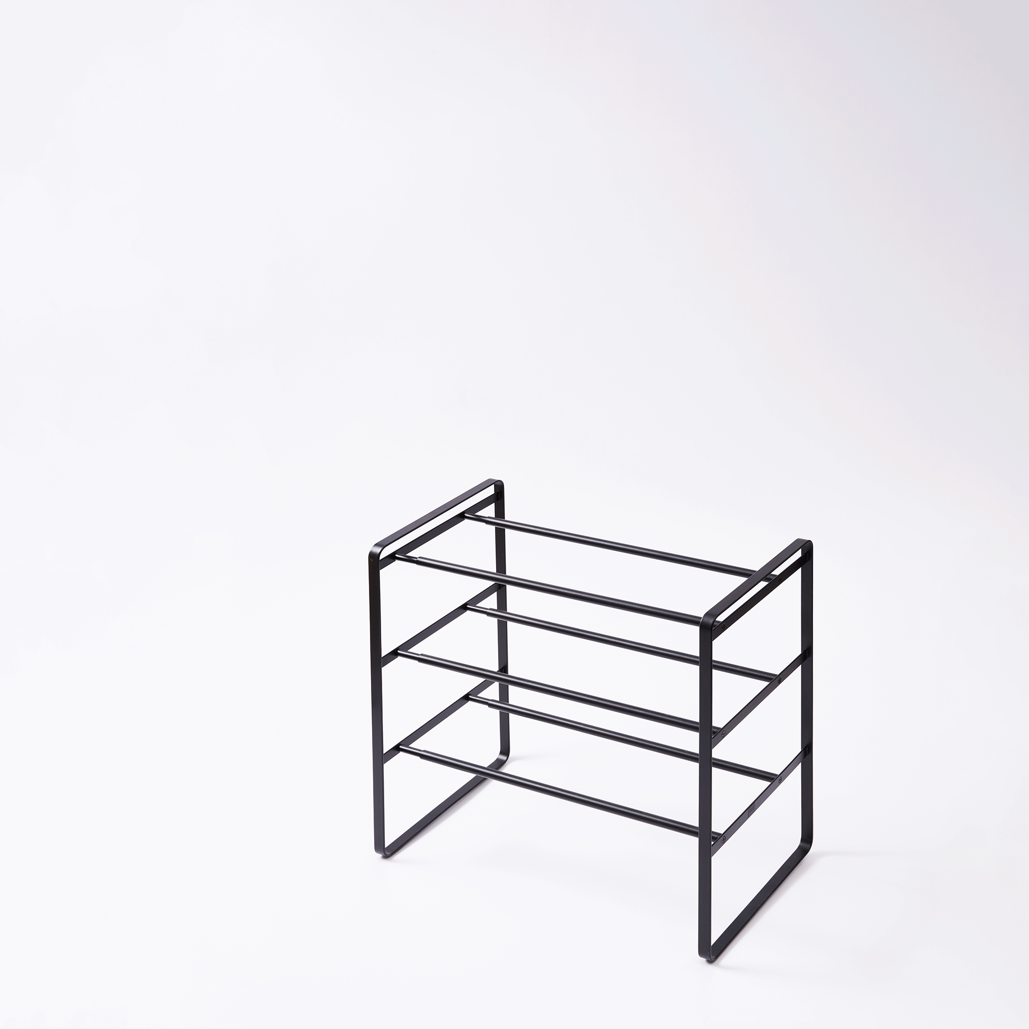 Three-Tier Expandable Shoe Rack (18 H) - Steel - Image 7