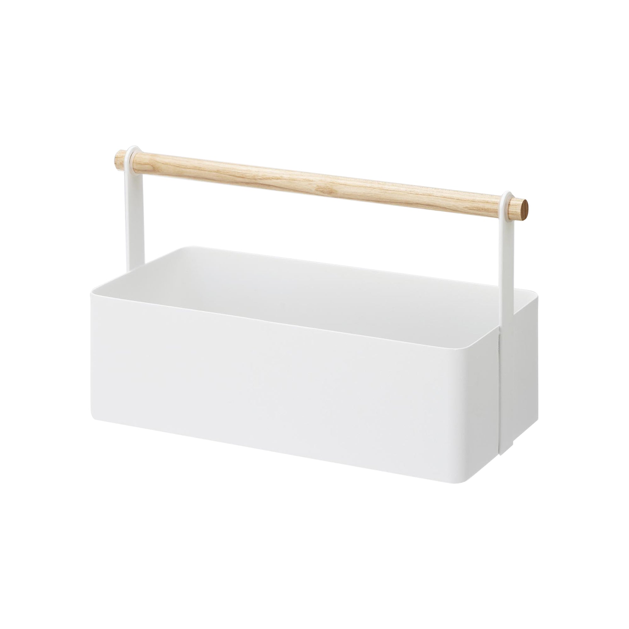 Storage Caddy - Large - Steel + Wood - Image 7