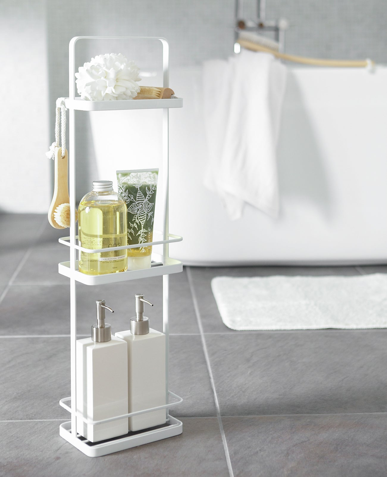Three-Tier Shower Caddy (26 H) - Steel - Image 2