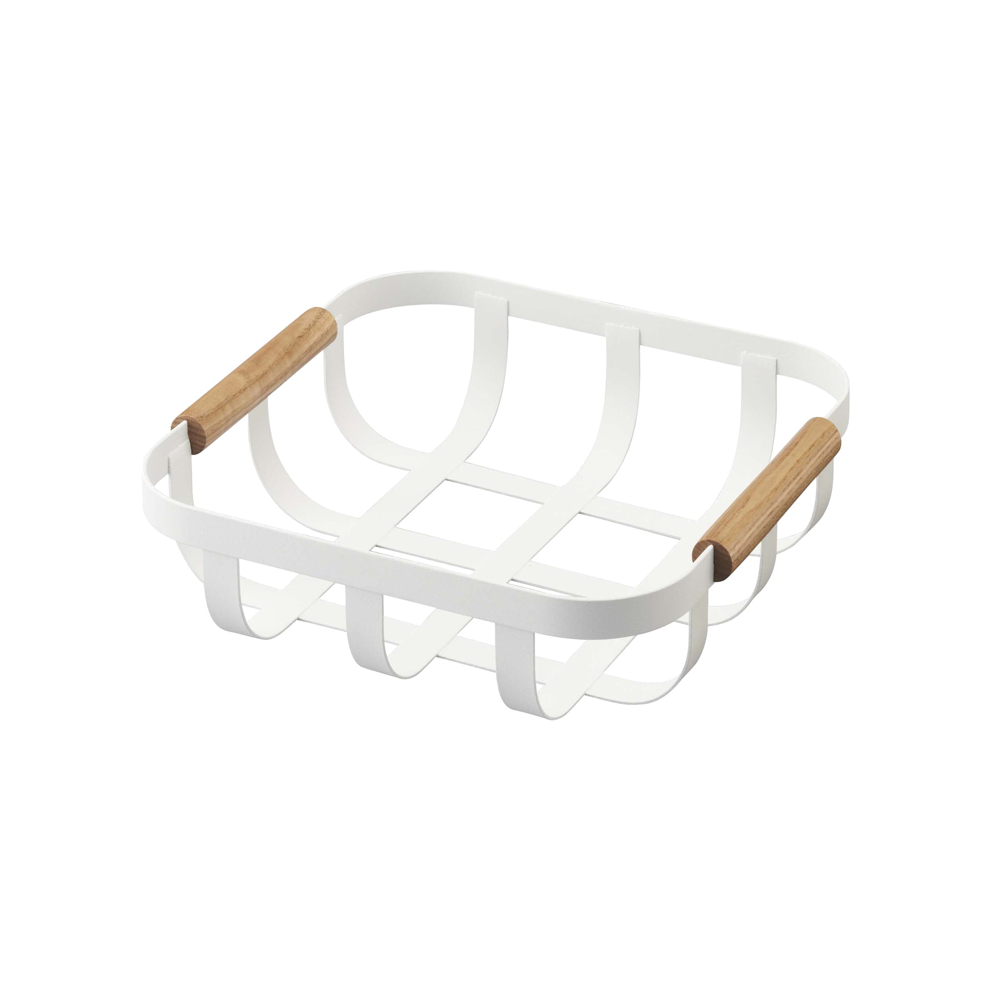 Fruit Basket - Steel + Wood - Image 5
