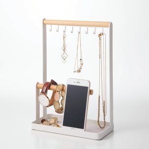 Jewelry + Accessory Display - Steel + Wood