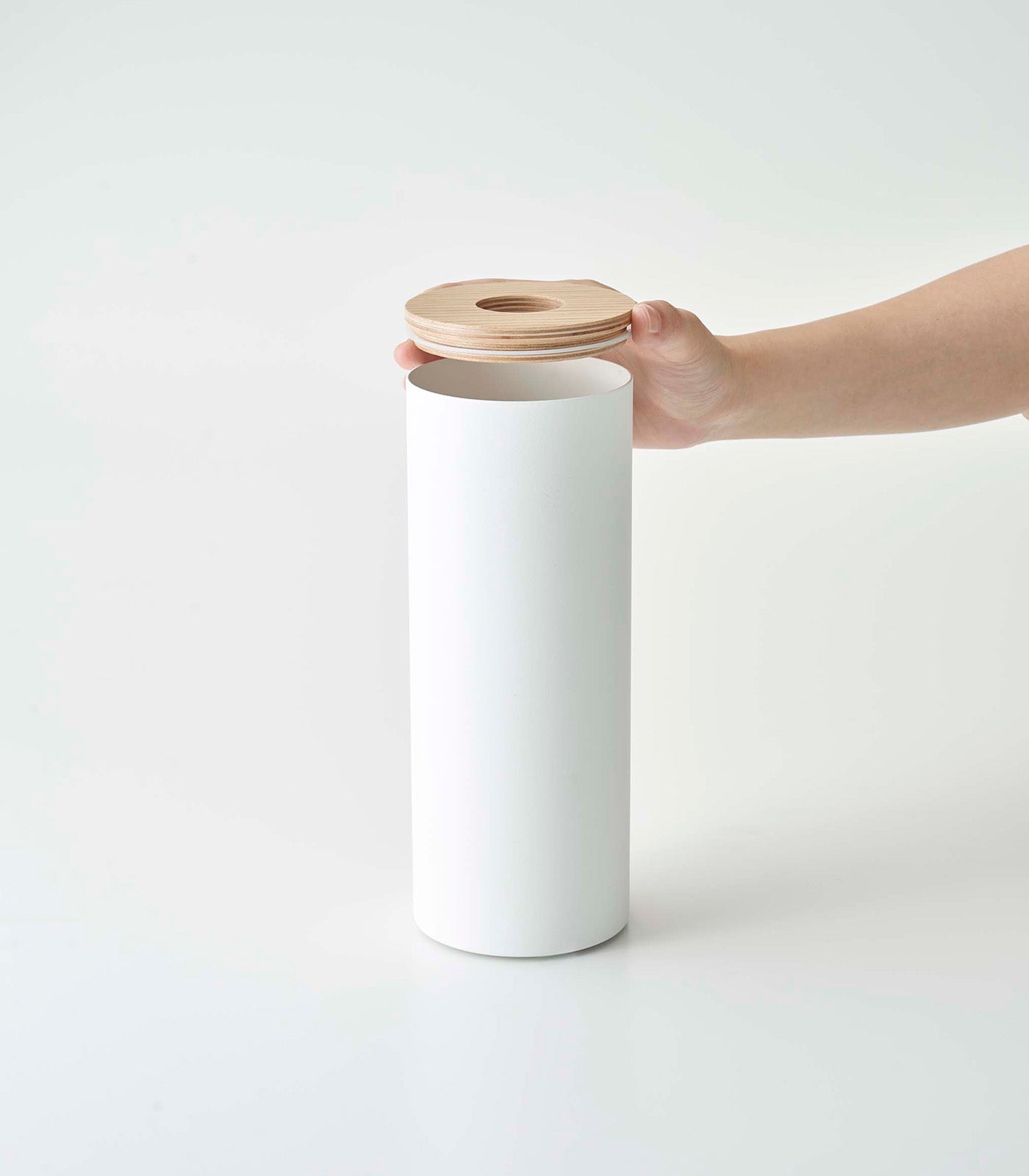 Round Tissue Case - Steel + Wood - Image 26