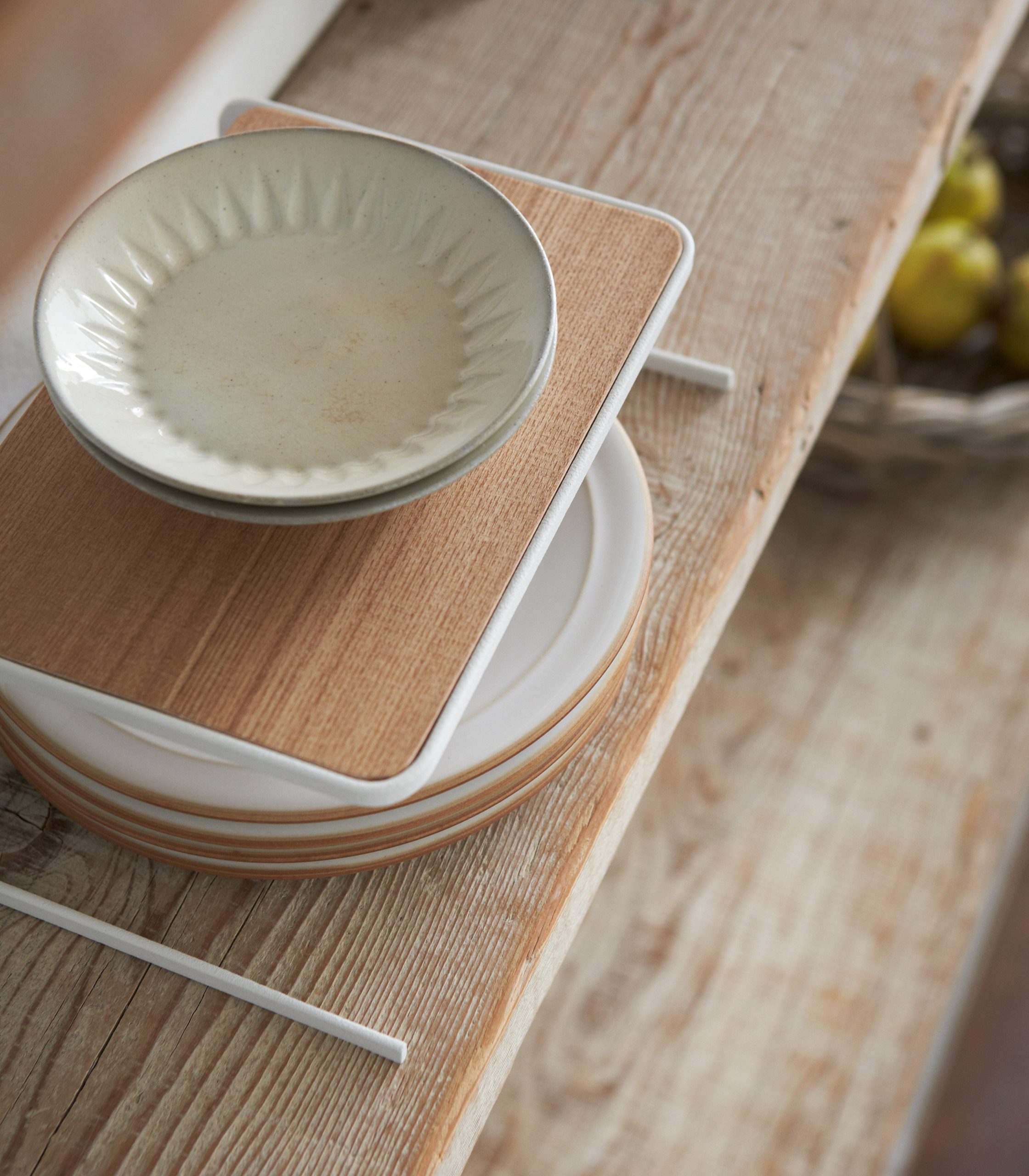 Dish Riser - Small - Steel + Wood - Image 6