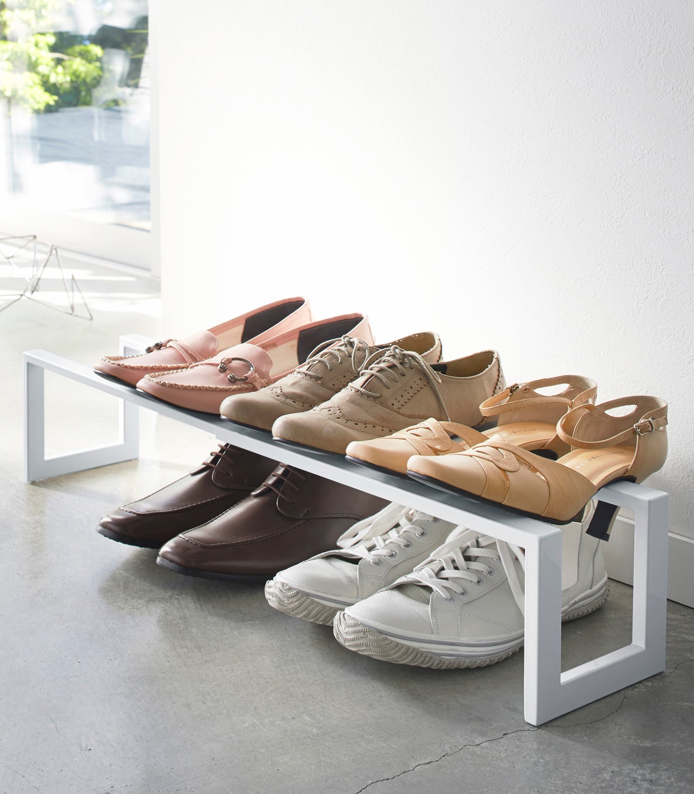Expandable Shoe Rack (6 H) - Steel - Image 2