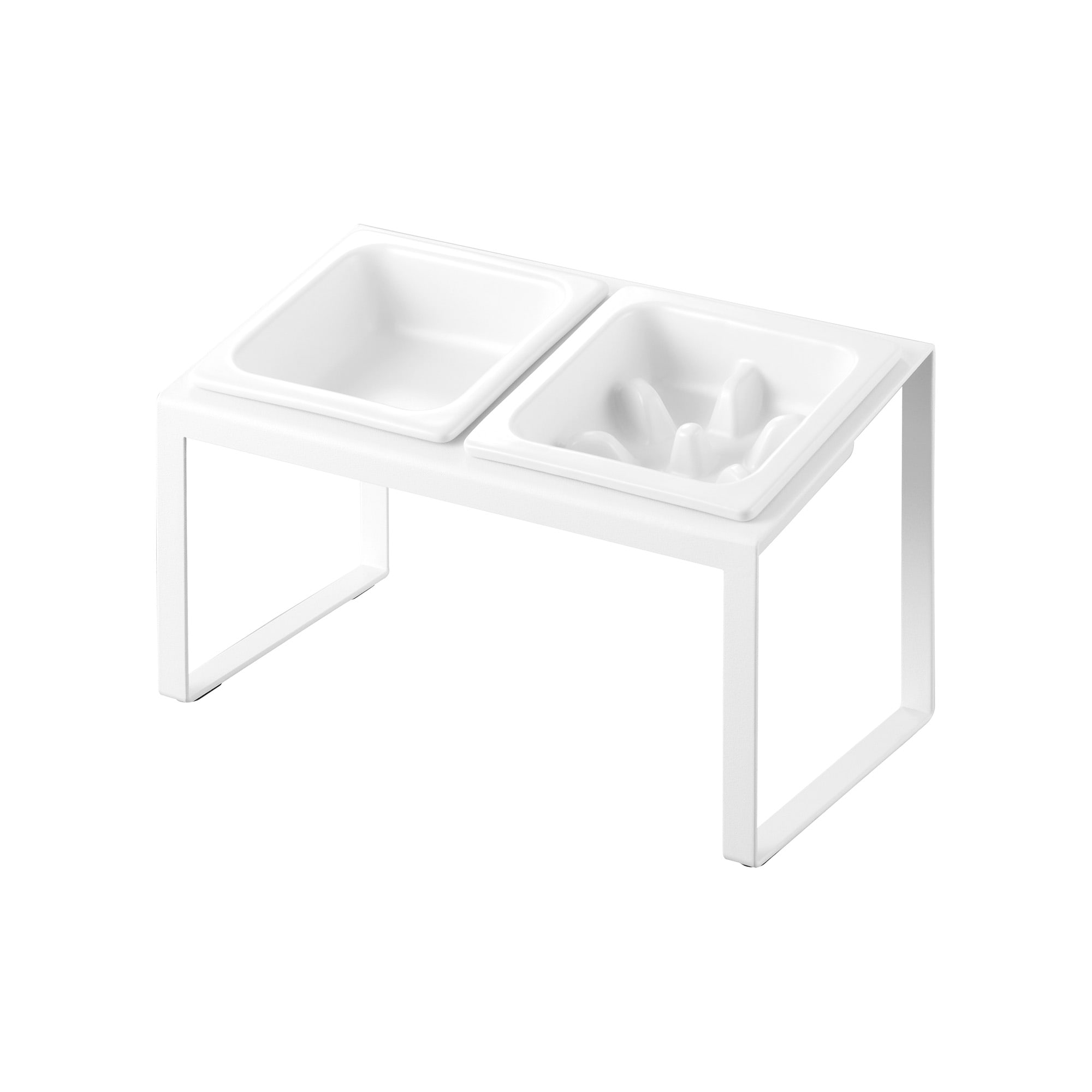Slow Feeder Pet Bowl - Steel + Ceramic - Image 6