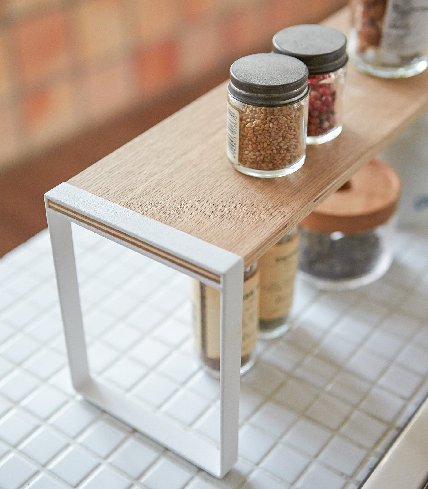 Single-Tier Riser - Steel + Wood - Image 4