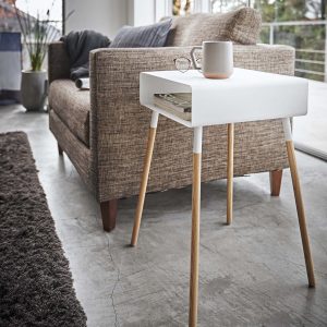 Storage Table - Tall (23 H) - Steel + Wood