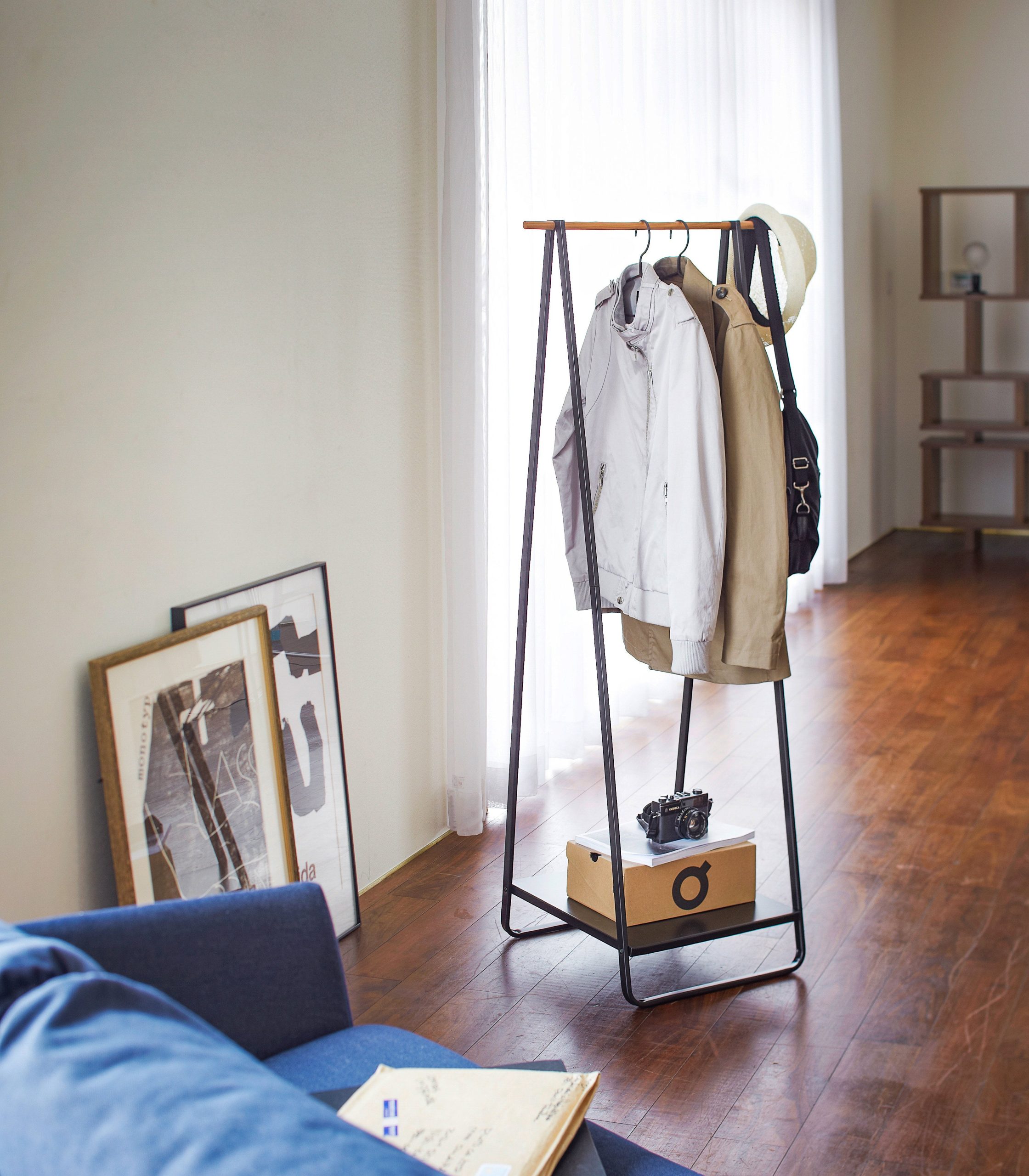 Coat Rack with Shelf (55 H) - Steel - Image 7