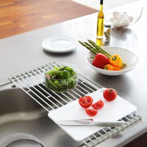 Over-the-Sink Dish Drainer - Steel
