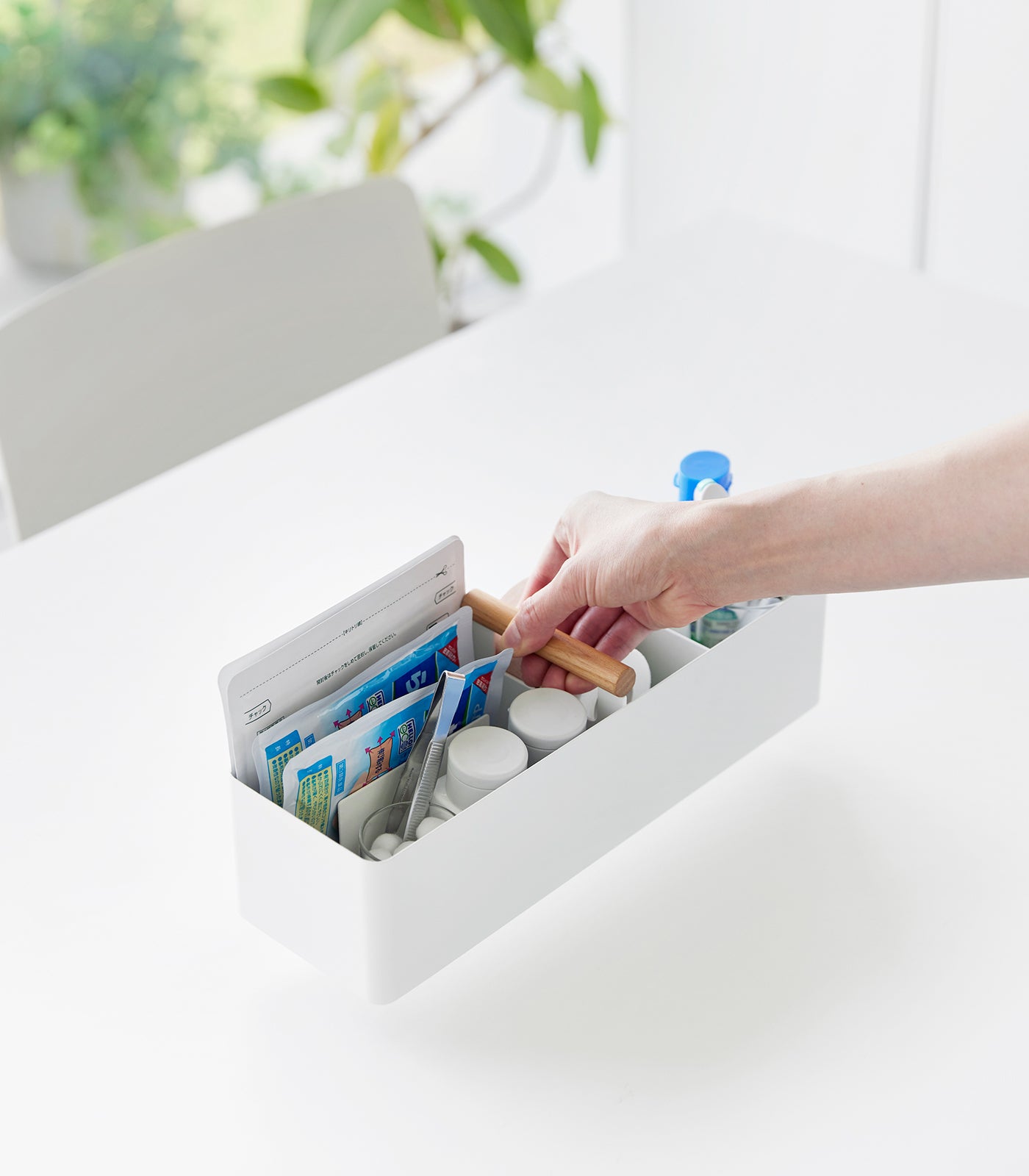 Slim Storage Box - Steel + Wood - Image 5