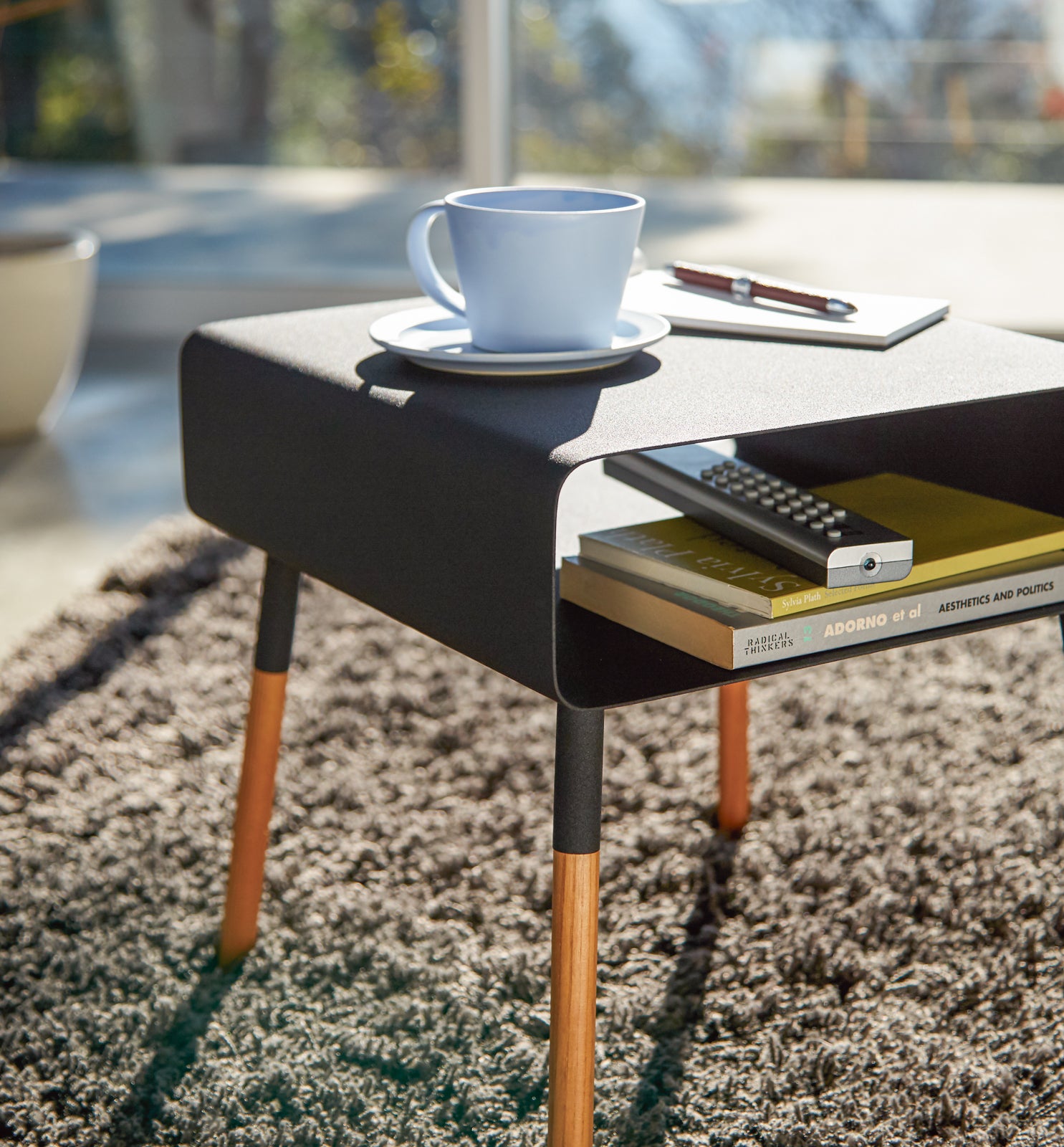 Storage Table - Short (14 H) - Steel + Wood - Image 9