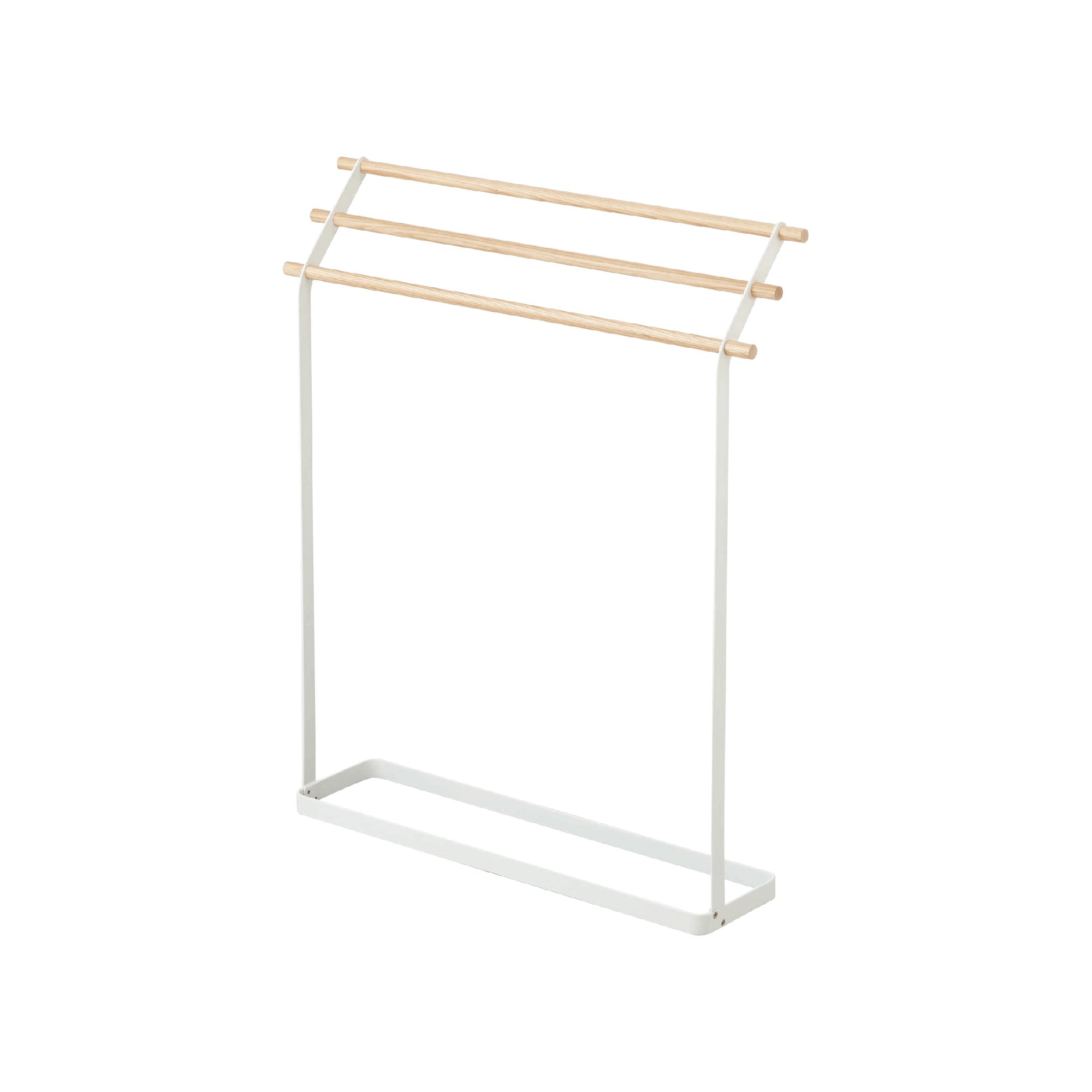 Bath Towel Rack (32 H) - Steel + Wood - Image 6