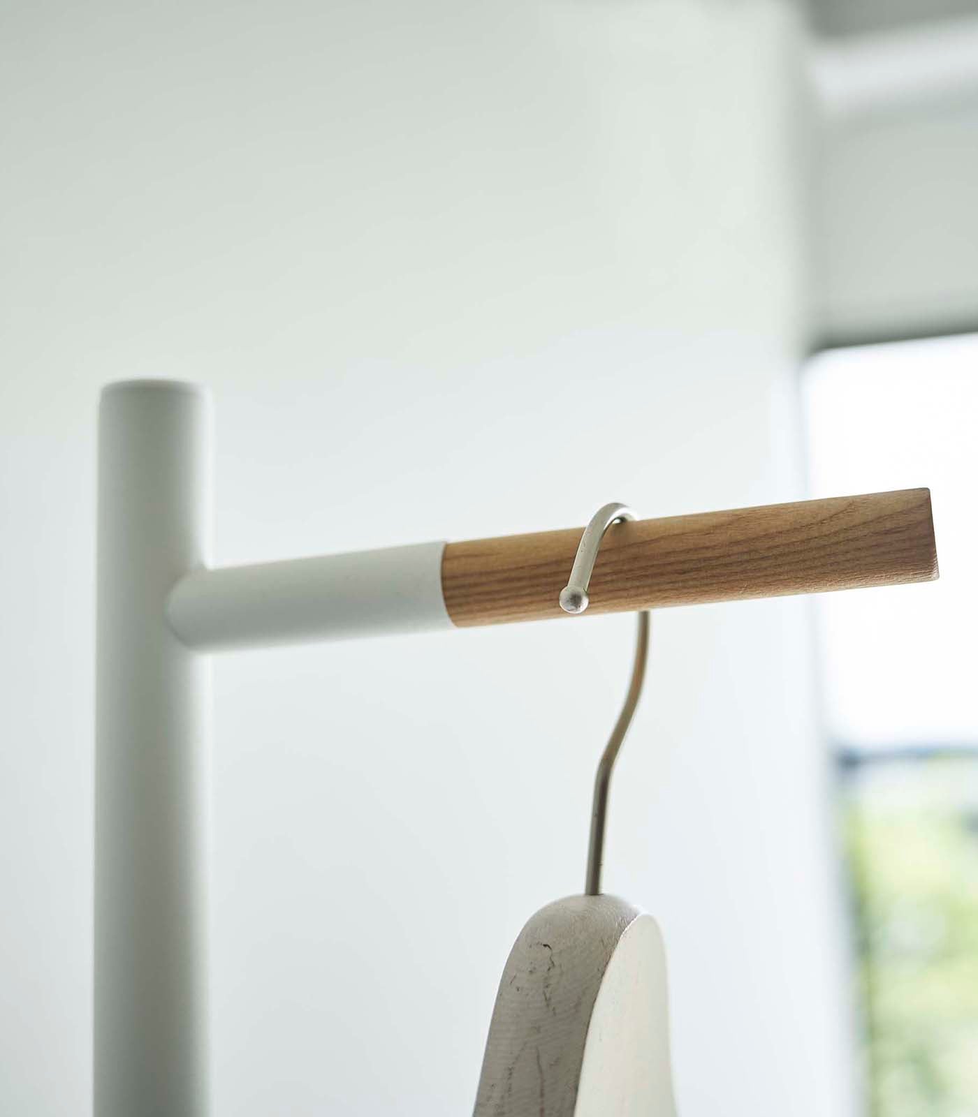 Coat Rack (63.98 H) - Steel + Wood - Image 3