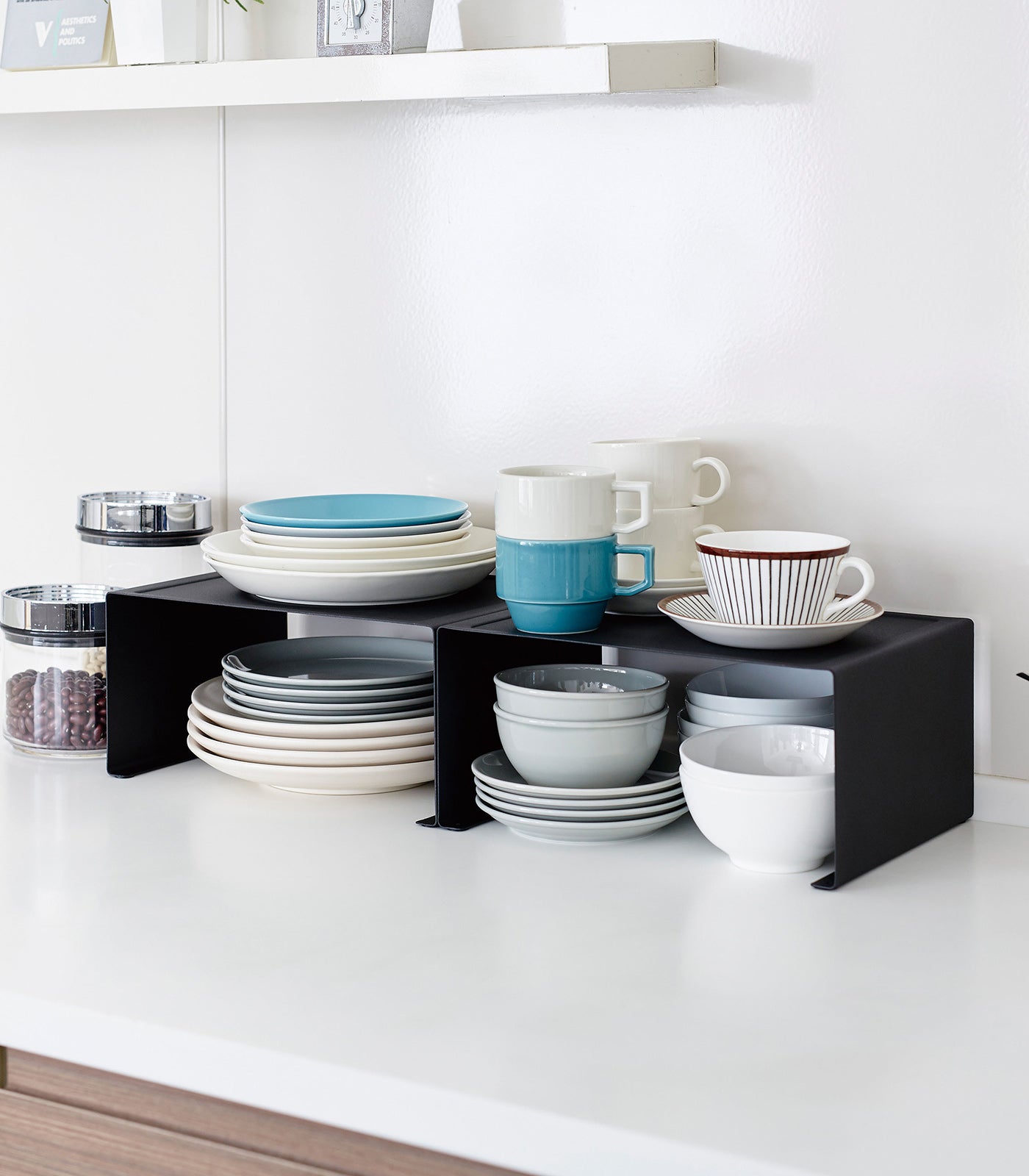 Stackable Countertop Shelf - Two Sizes - Steel - Image 28