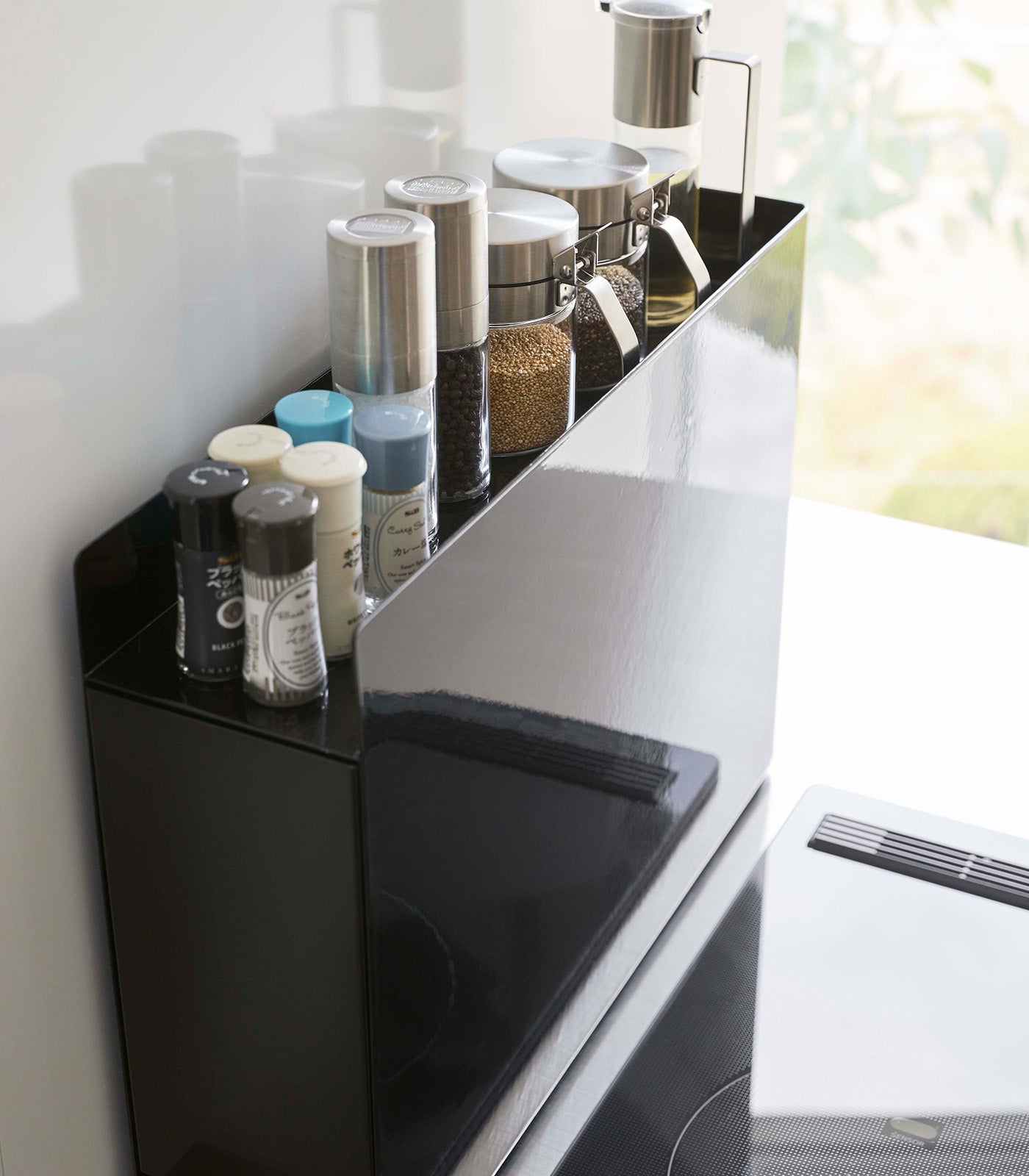 Sliding Drawer Seasoning Rack - Steel - Image 11