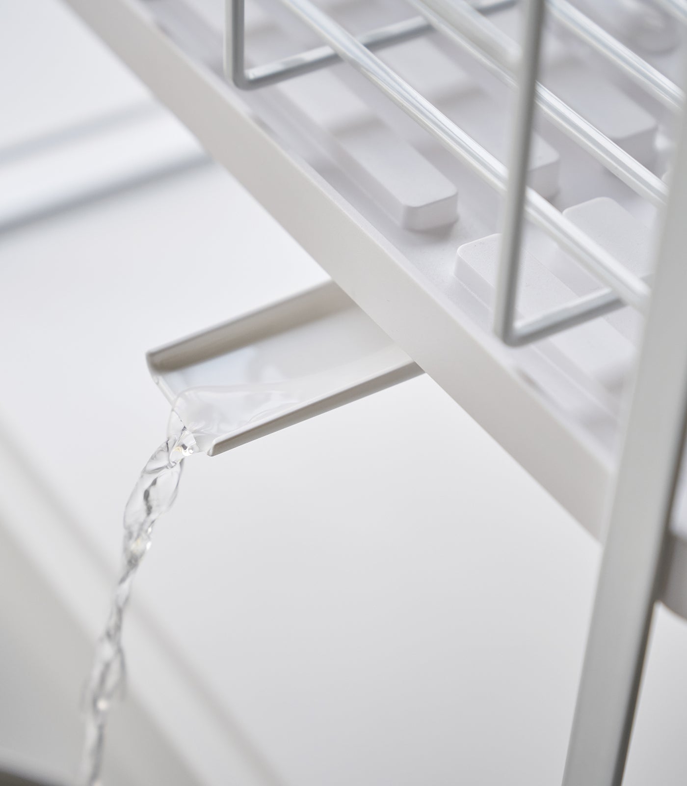 Two-Tier Wire Dish Rack - Steel - Image 8