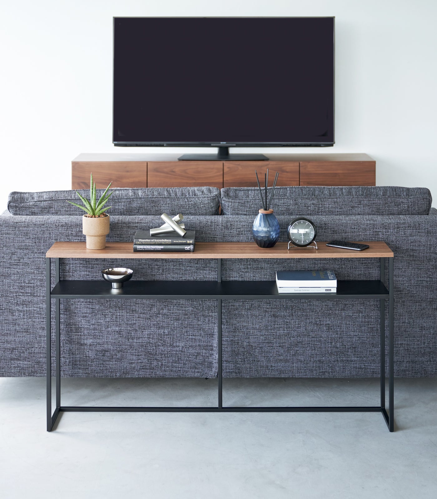 Long Console Table - Steel - Image 10