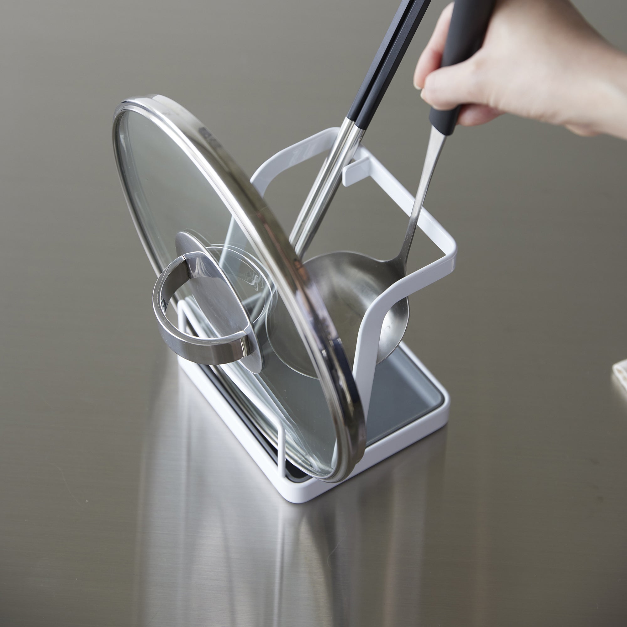 Lid & Ladle Stand - Large - Steel - Image 4