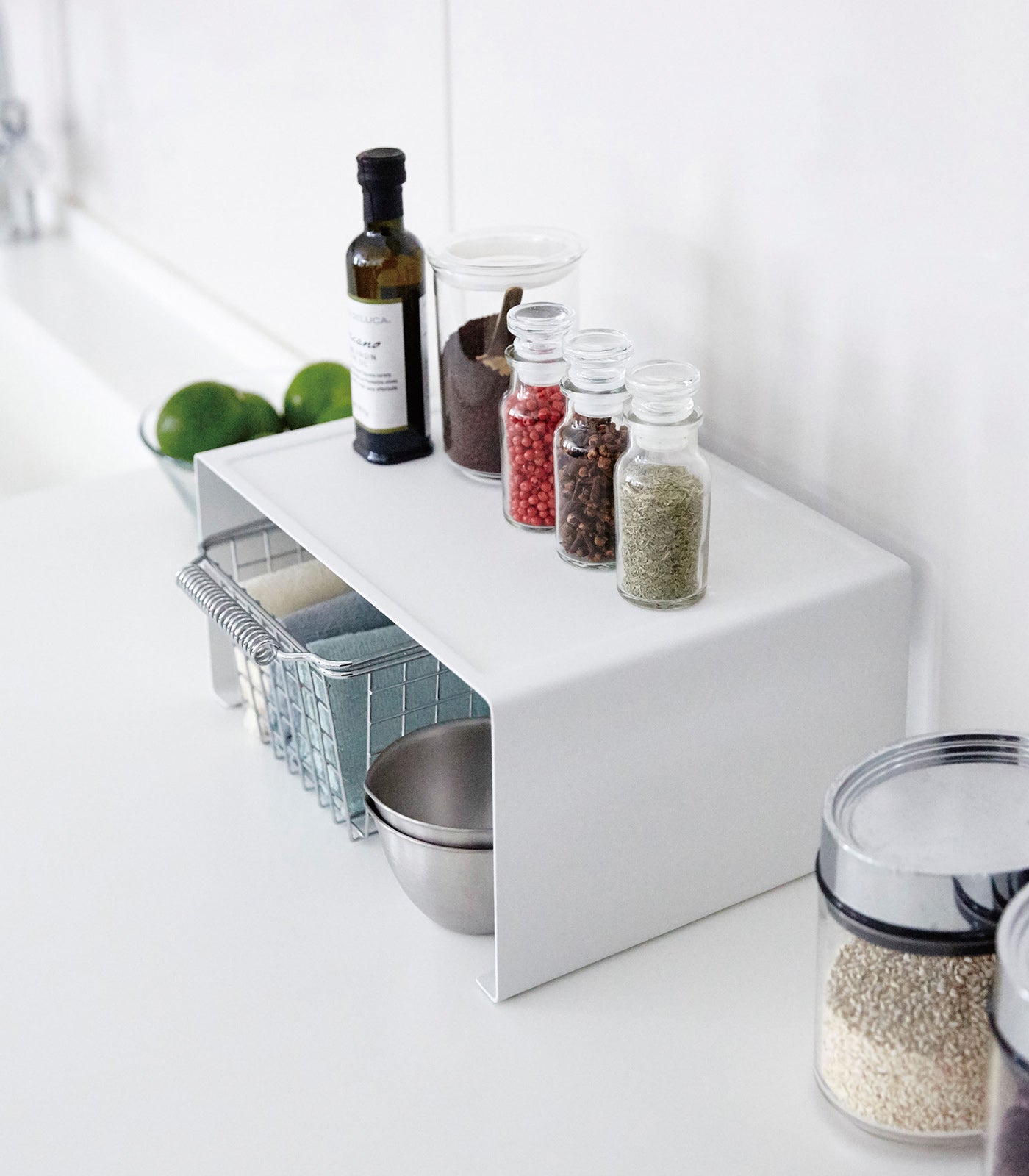 Stackable Countertop Shelf - Two Sizes - Steel - Image 20