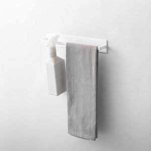 Magnetic Kitchen Towel Hanger - Steel