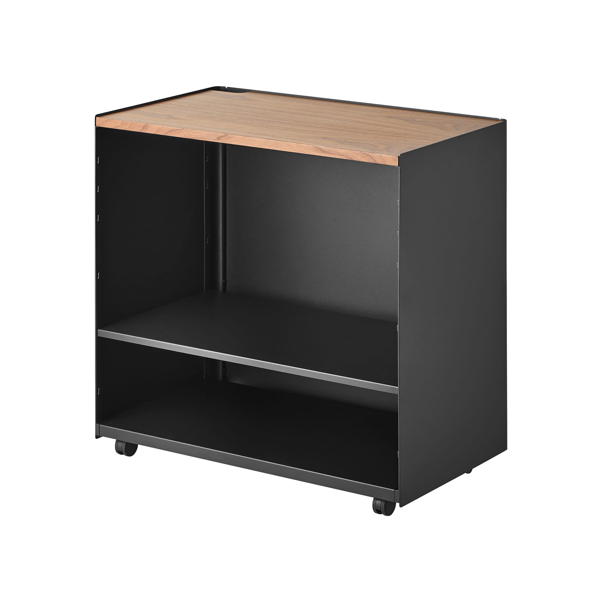 Mobile Hideaway Storage Cart (23 H) - Steel + Wood - Image 16