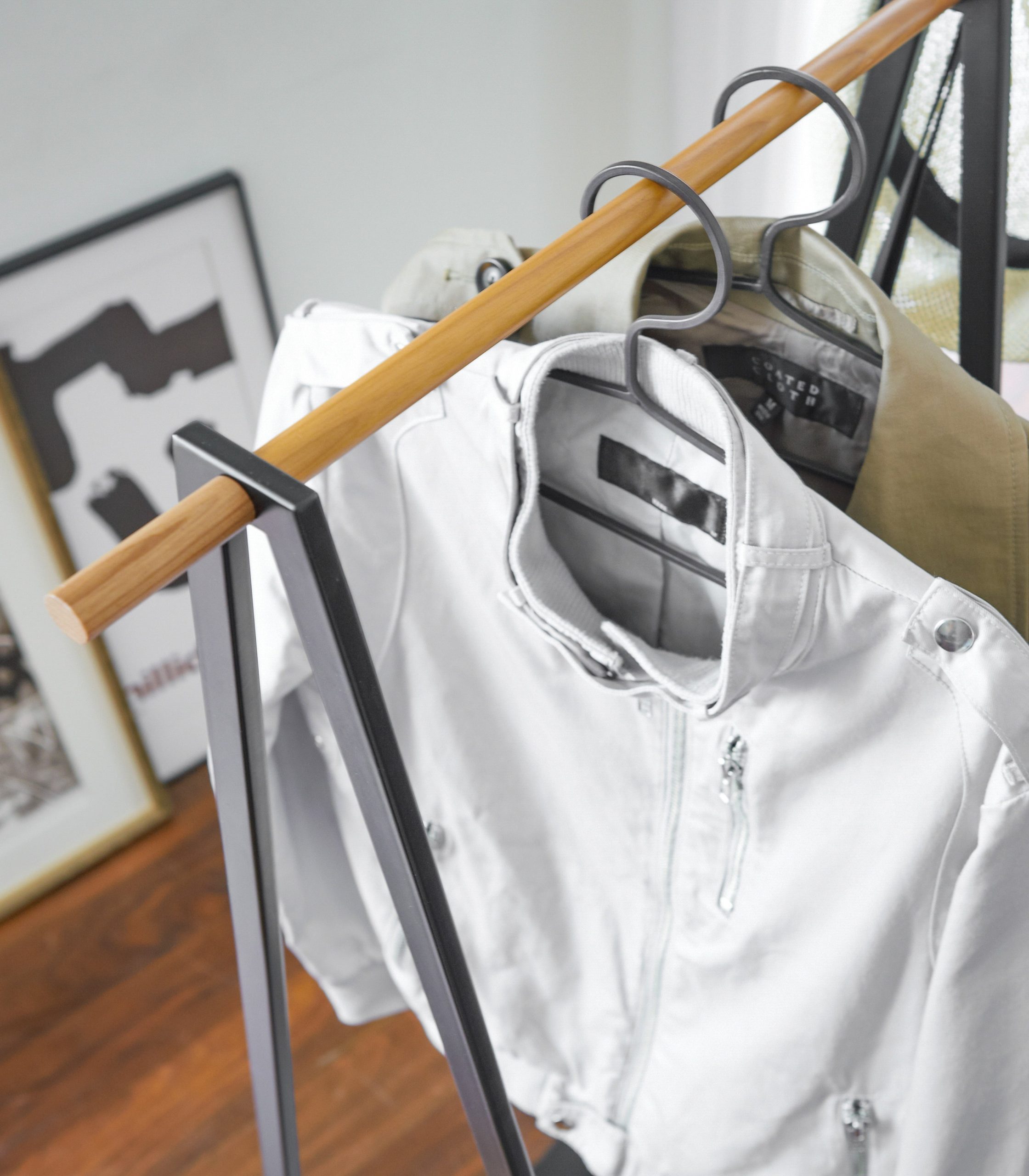 Coat Rack with Shelf (55 H) - Steel - Image 9