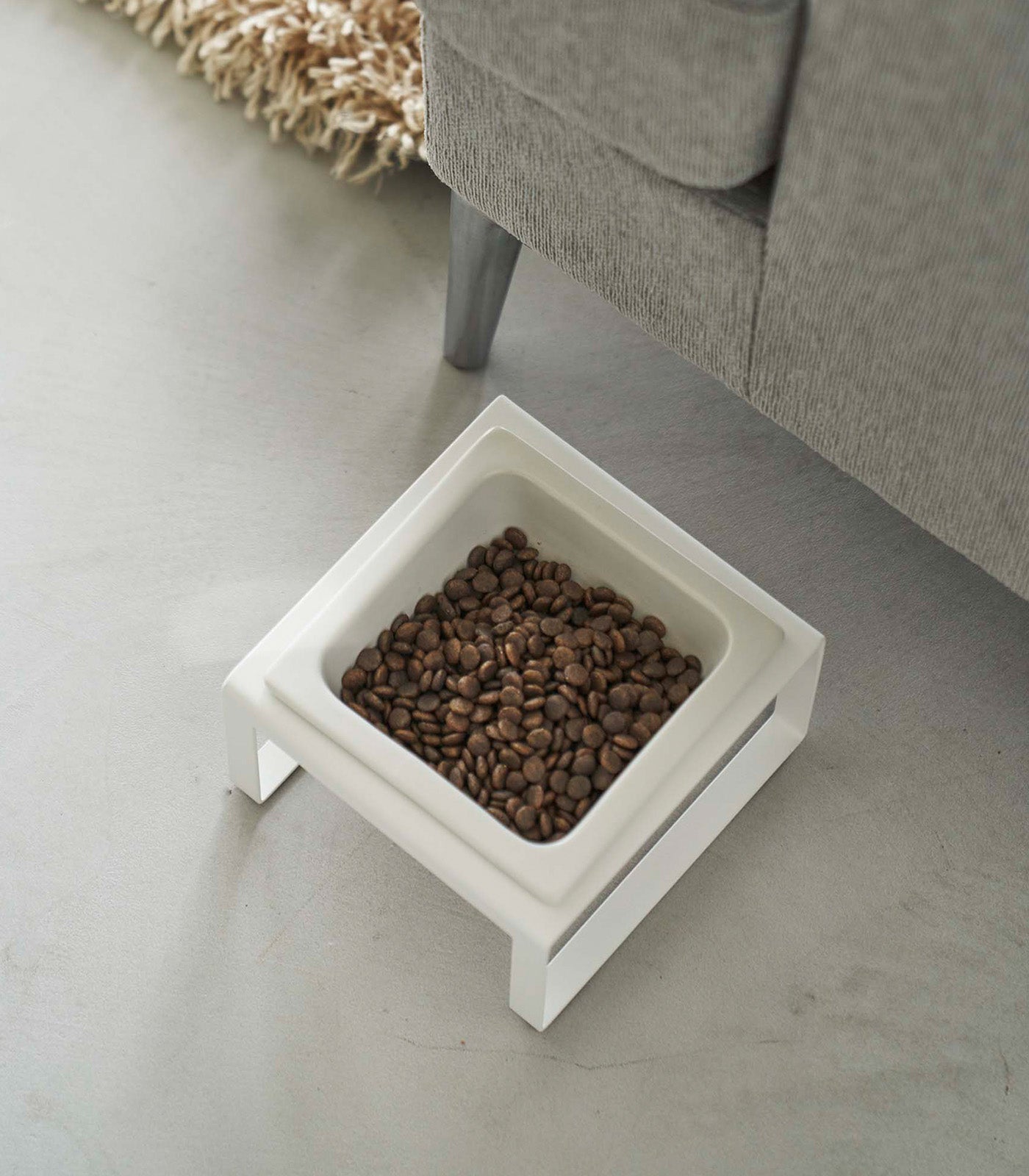 Single Pet Food Bowl - Steel + Ceramic - Image 2
