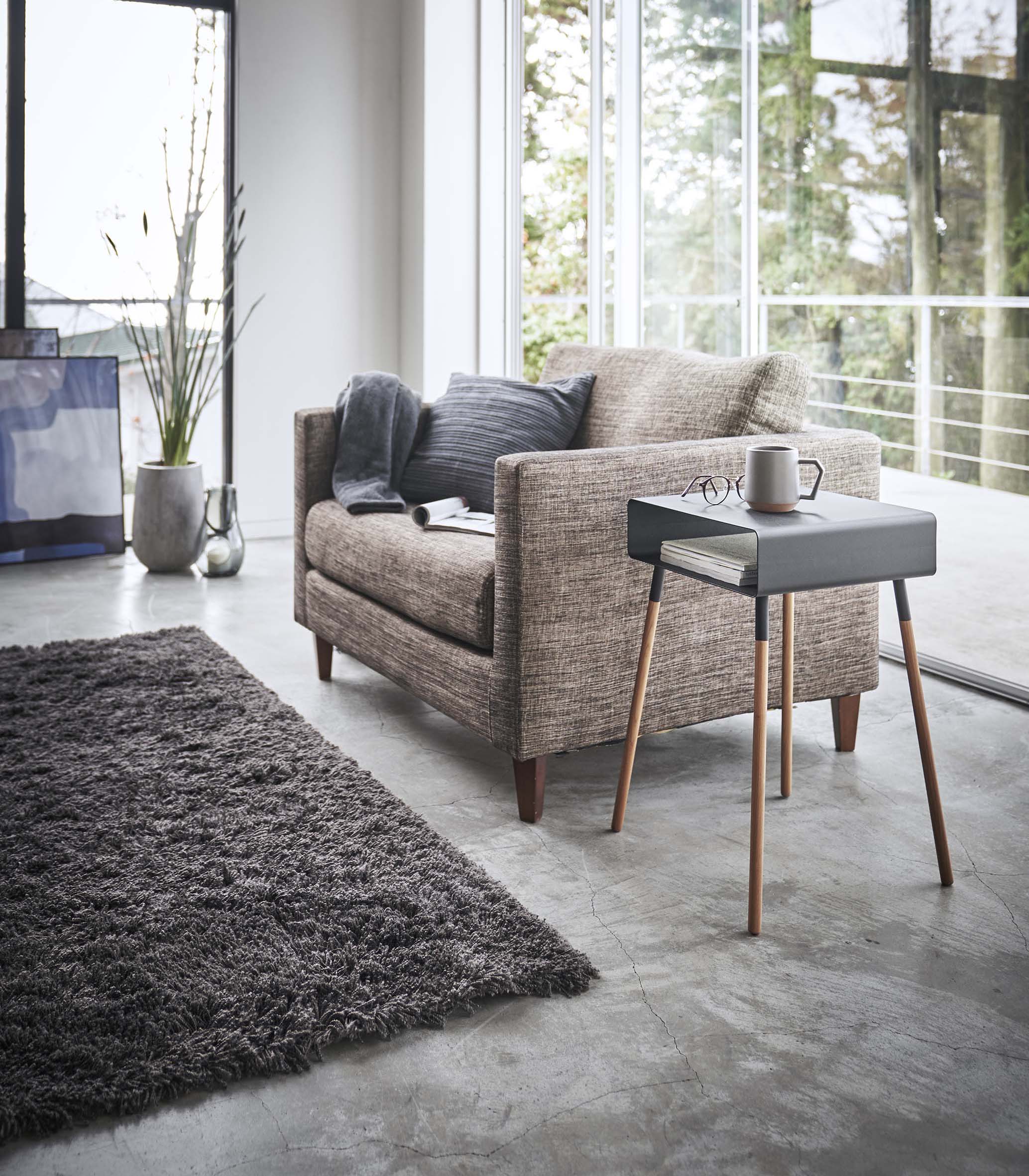 Storage Table - Tall (23 H) - Steel + Wood - Image 9
