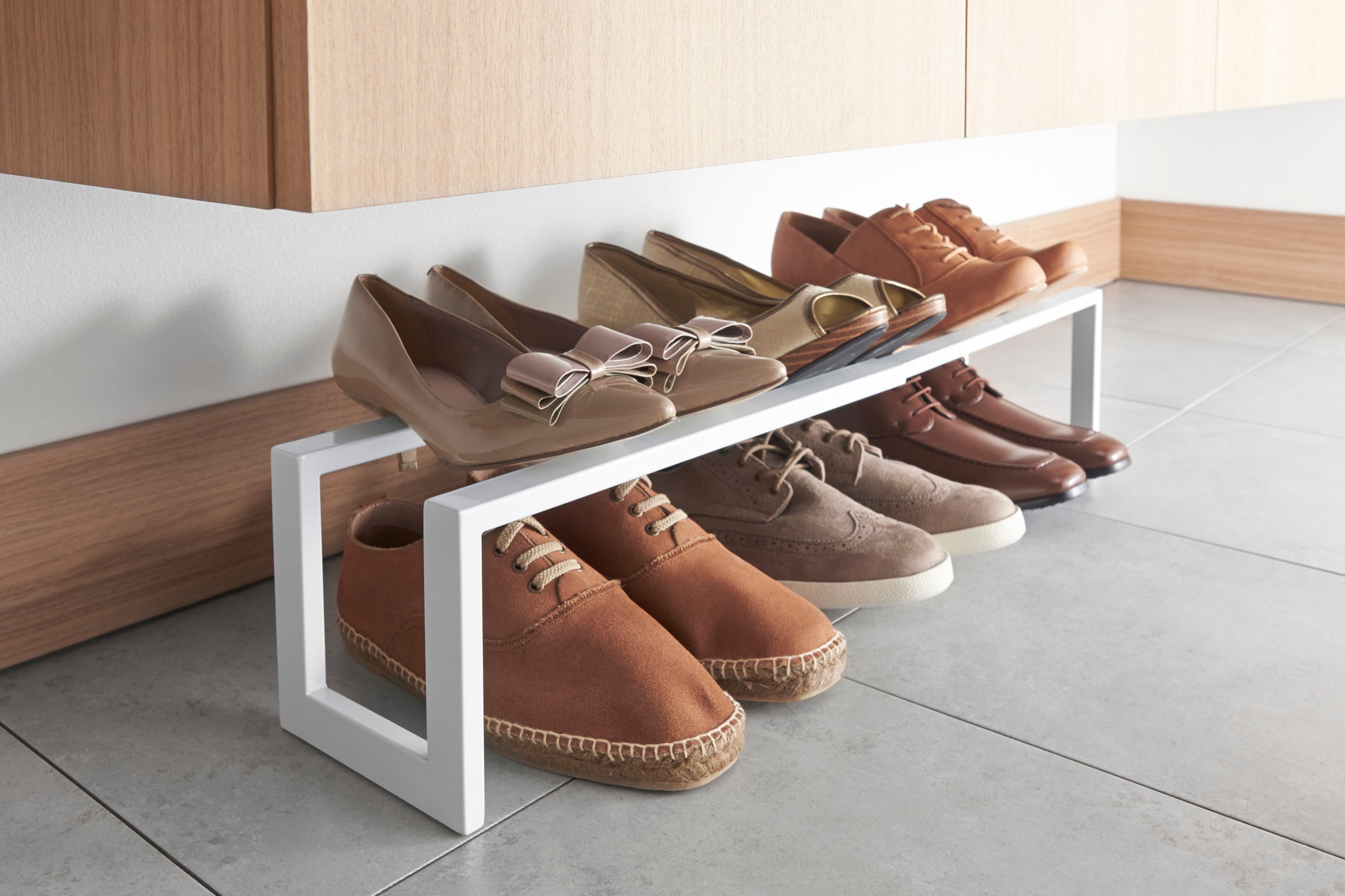 Expandable Shoe Rack (6 H) - Steel - Image 3