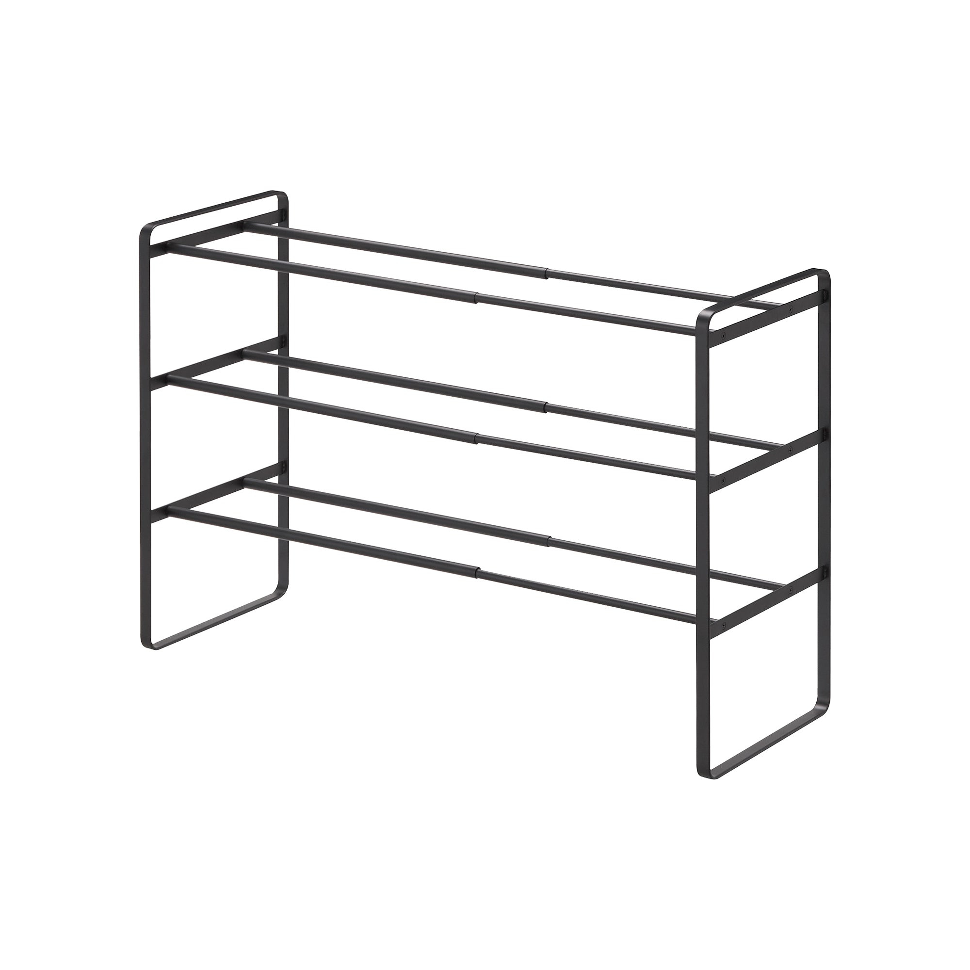 Three-Tier Expandable Shoe Rack (18 H) - Steel - Image 11