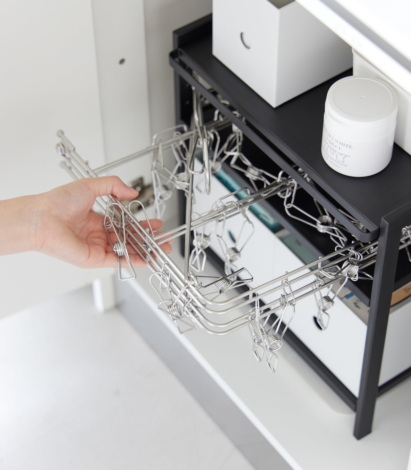 Three-Tier Cabinet Storage Rack (14 H) - Steel - Image 15