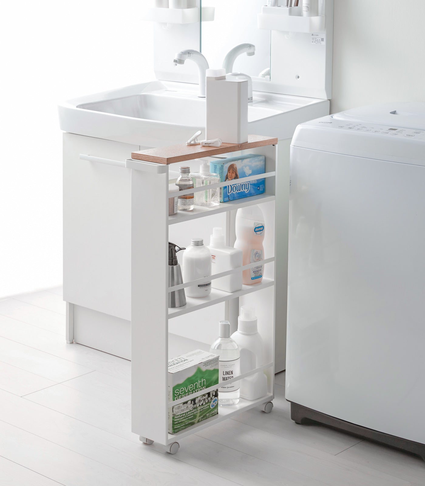 Slim Storage Cart (32 H) - Steel - Image 4