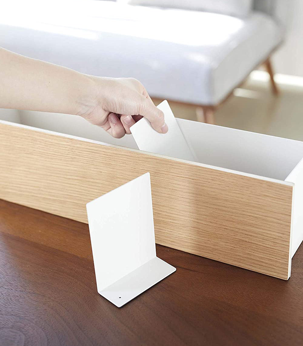 Desk Organizer - Large - Steel + Wood - Image 6