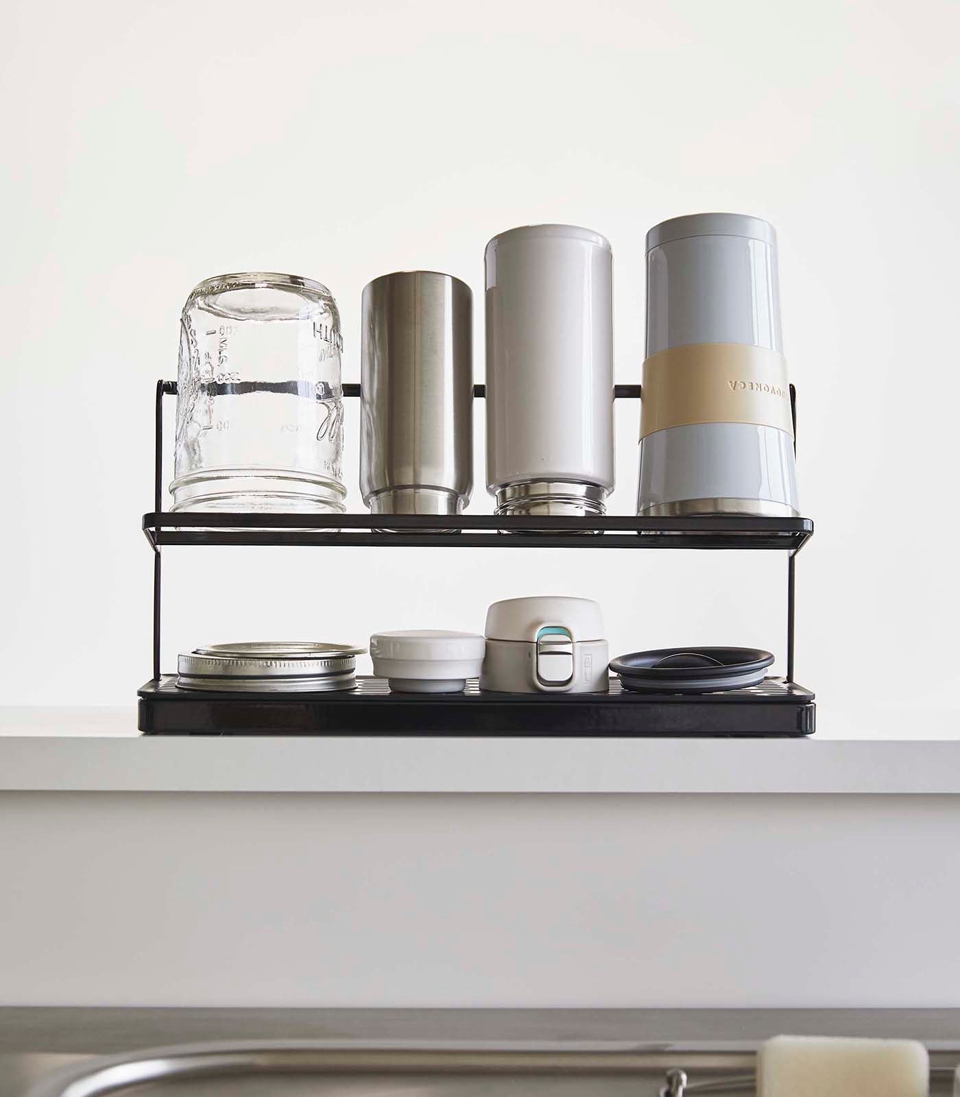 Countertop Bottle Drying Rack - Steel - Image 10
