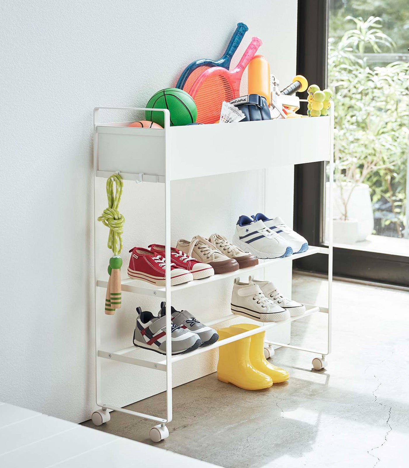 Entryway Storage Cart (29.33 H) - Steel - Image 3