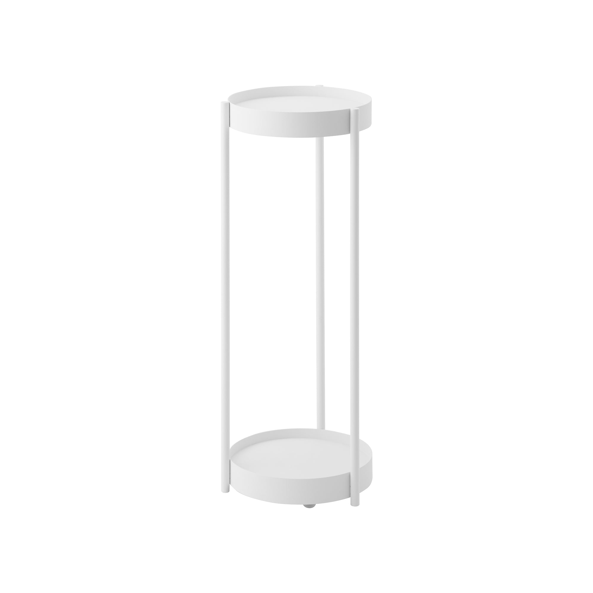 Two-Tier Rolling Plant Stand (28 H) - Steel - Image 8
