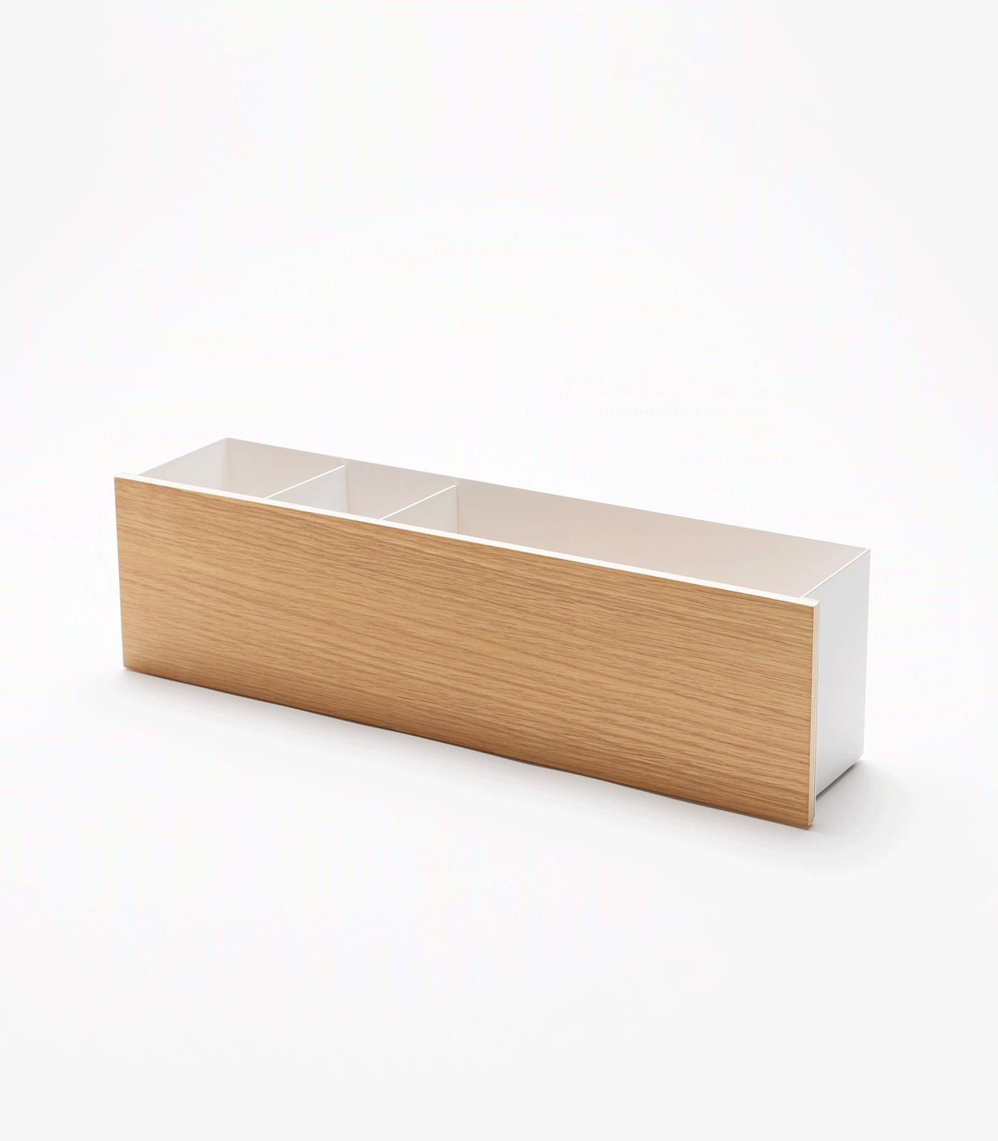 Desk Organizer - Large - Steel + Wood - Image 2