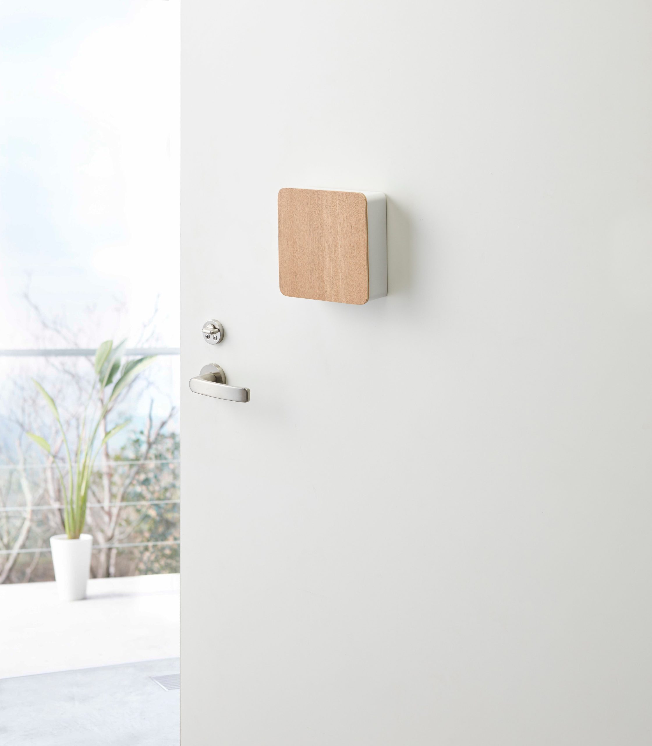 Magnetic Key Cabinet - Steel + Wood - Image 4