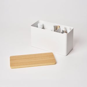 Countertop Organizer - Steel + Wood